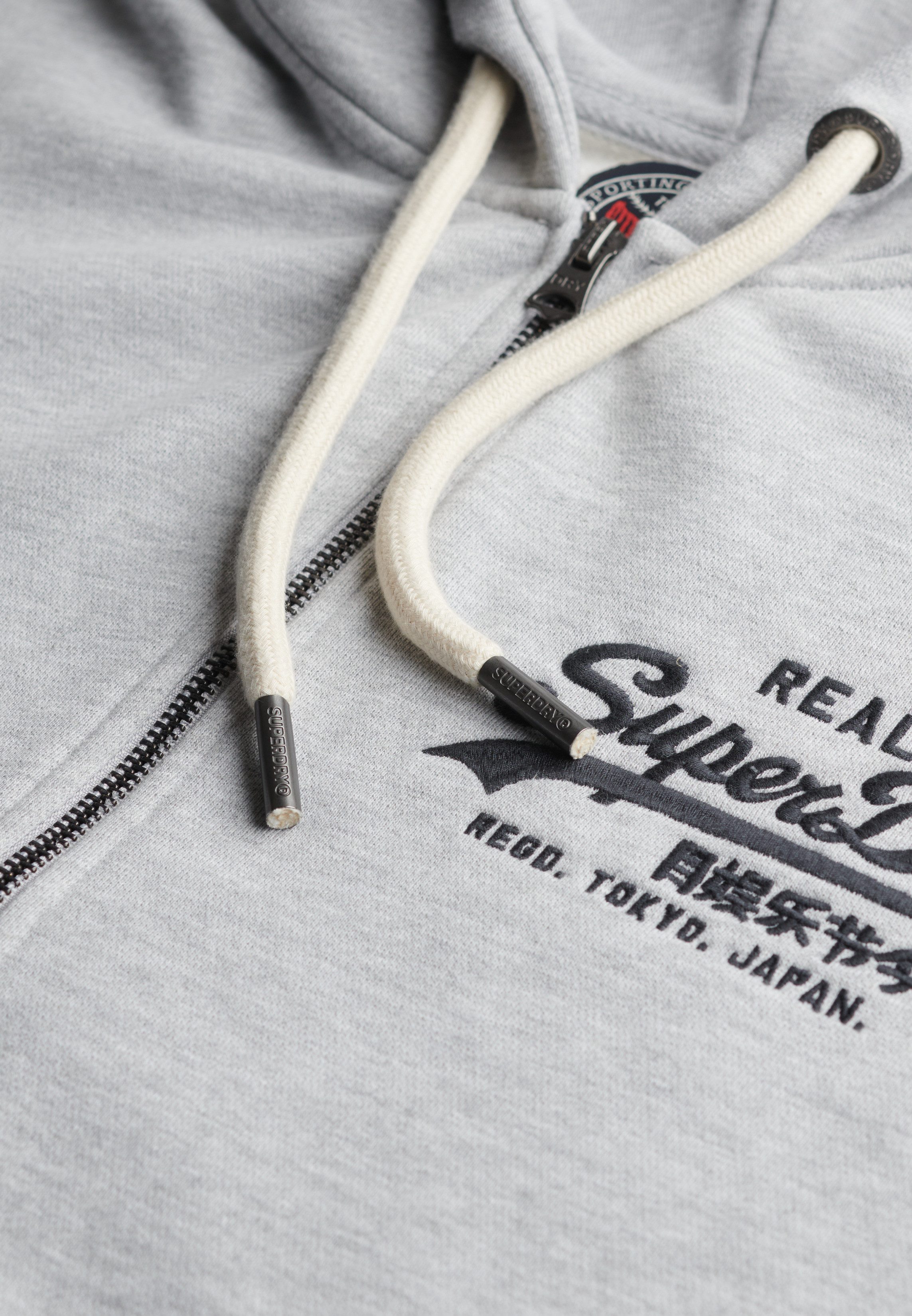 Superdry Capuchonsweatvest SD-VL EMBROIDERED ZIPHOOD