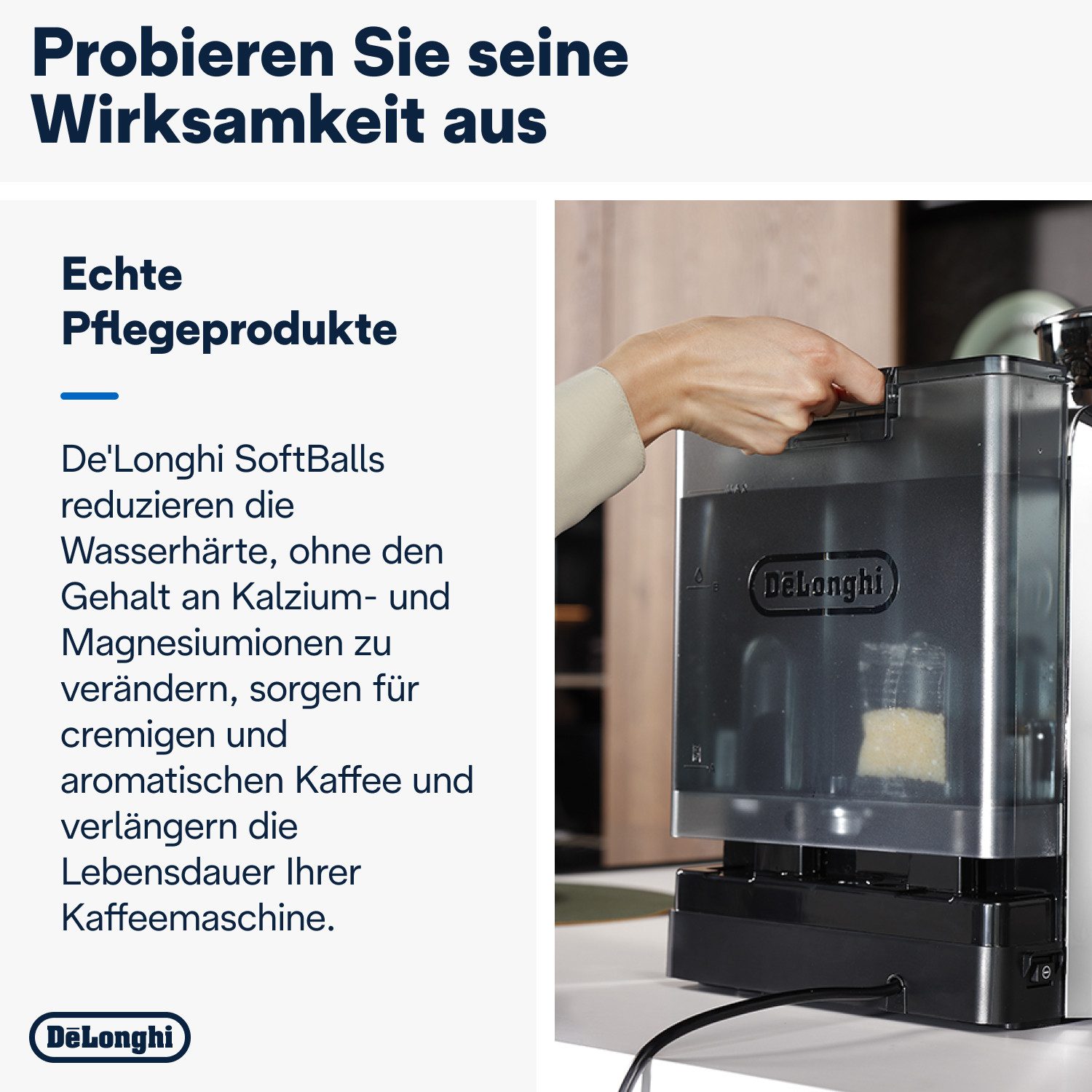 De'Longhi Ontkalker SoftBalls DLSC551
