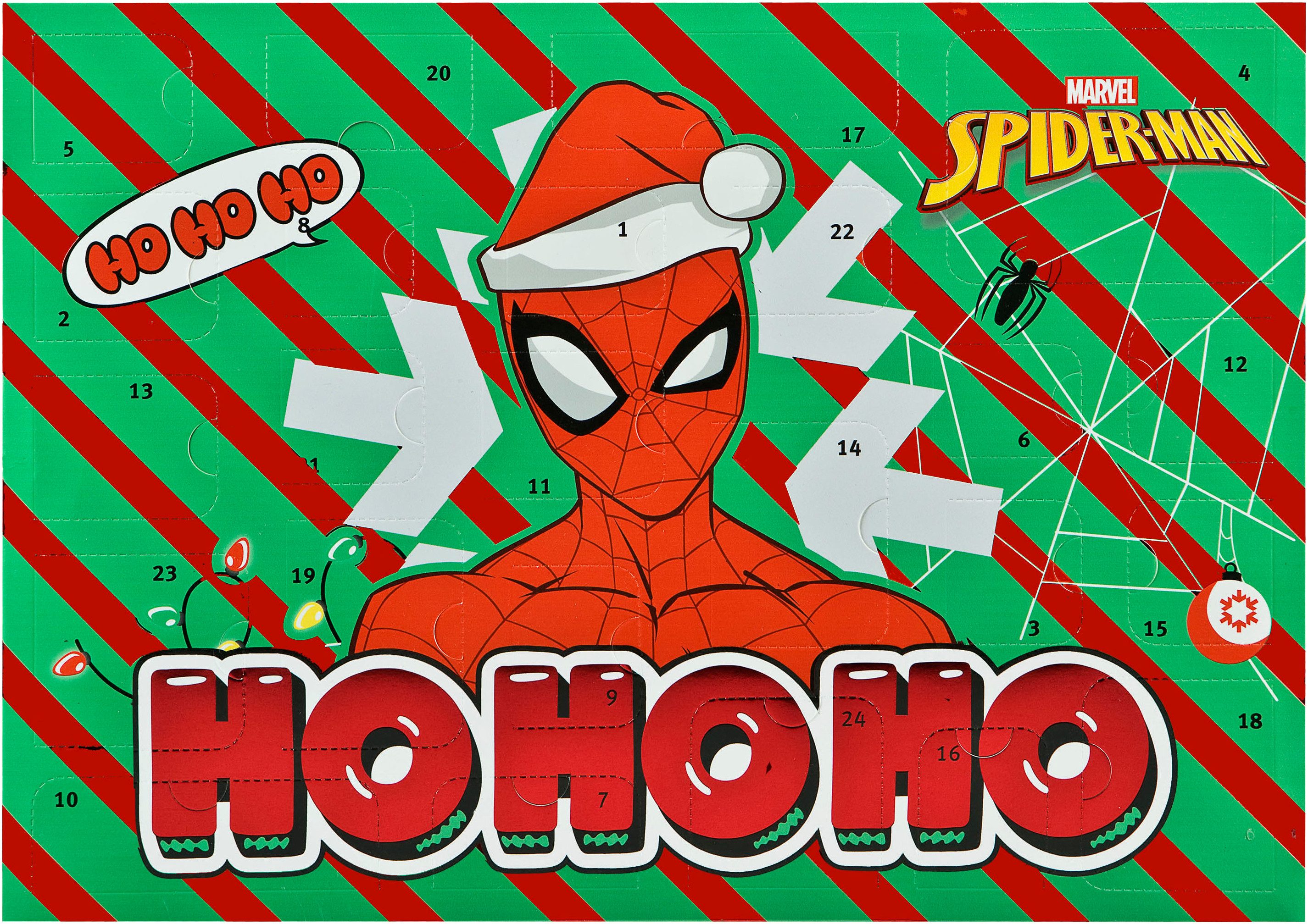 UNDERCOVER Speelgoed adventskalender Spiderman (24-delig)