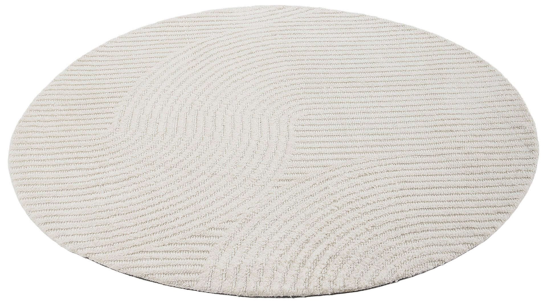 carpetfine Vloerkleed Holly Zen 3 Hoog-laag effect, geometrisch, tijdloos ontwerp, decoratief hoogtepunt