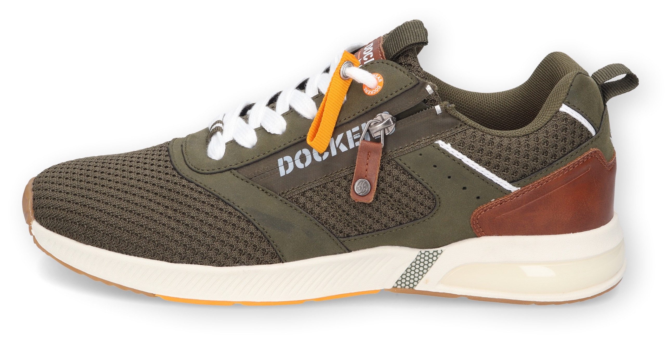 Dockers by Gerli Sneakers vrijetijdsschoen, veterschoen, comfortabele schoenwijdte g (=wijd)