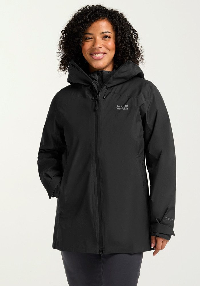 Jack Wolfskin Functioneel 3-in-1-jack ICECAPE 3IN1 DOWN JKT W RDS