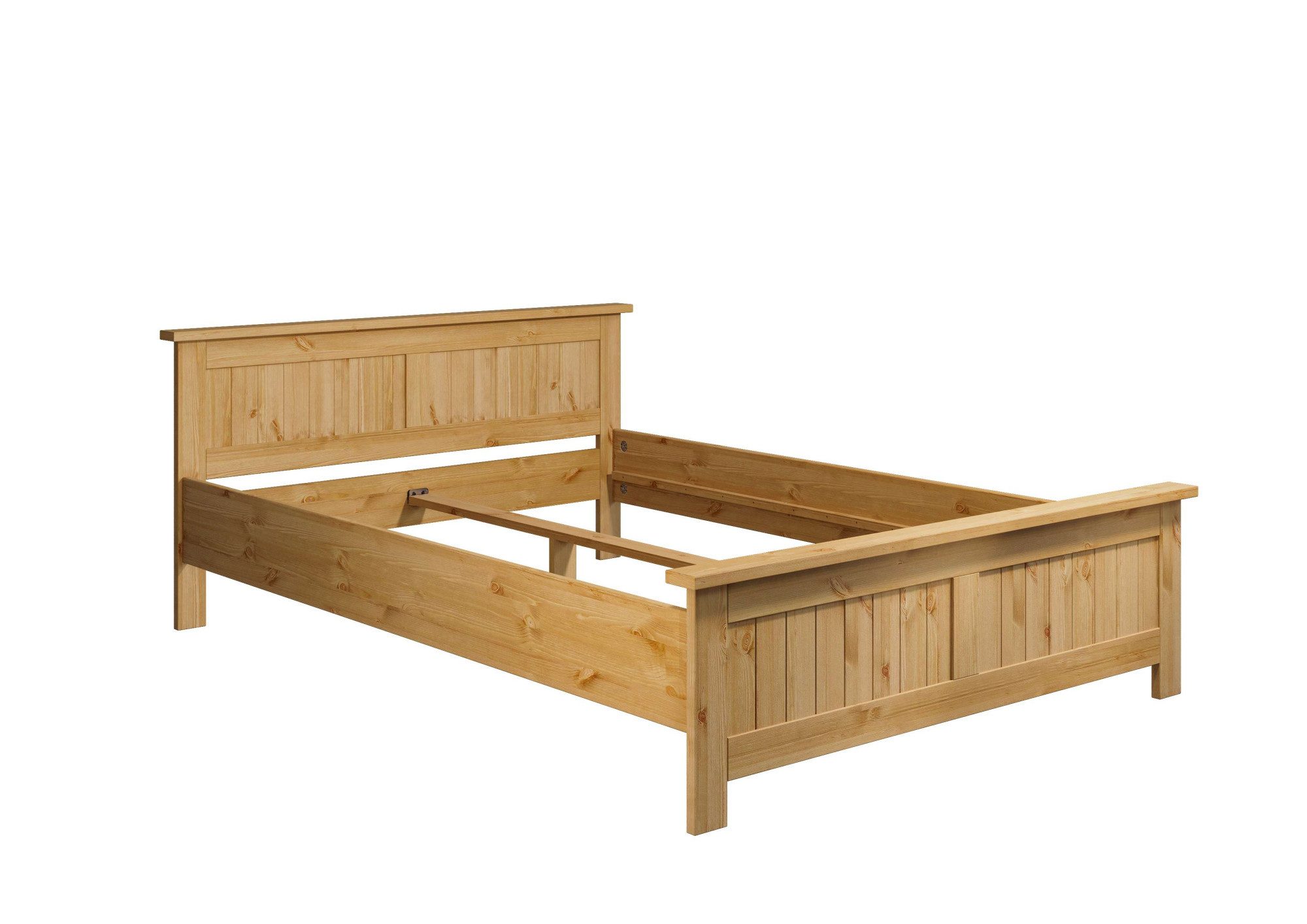 Home affaire Massief houten ledikant Juventus, Bed, Massiefhouten bed, Houten bed, Bedframe