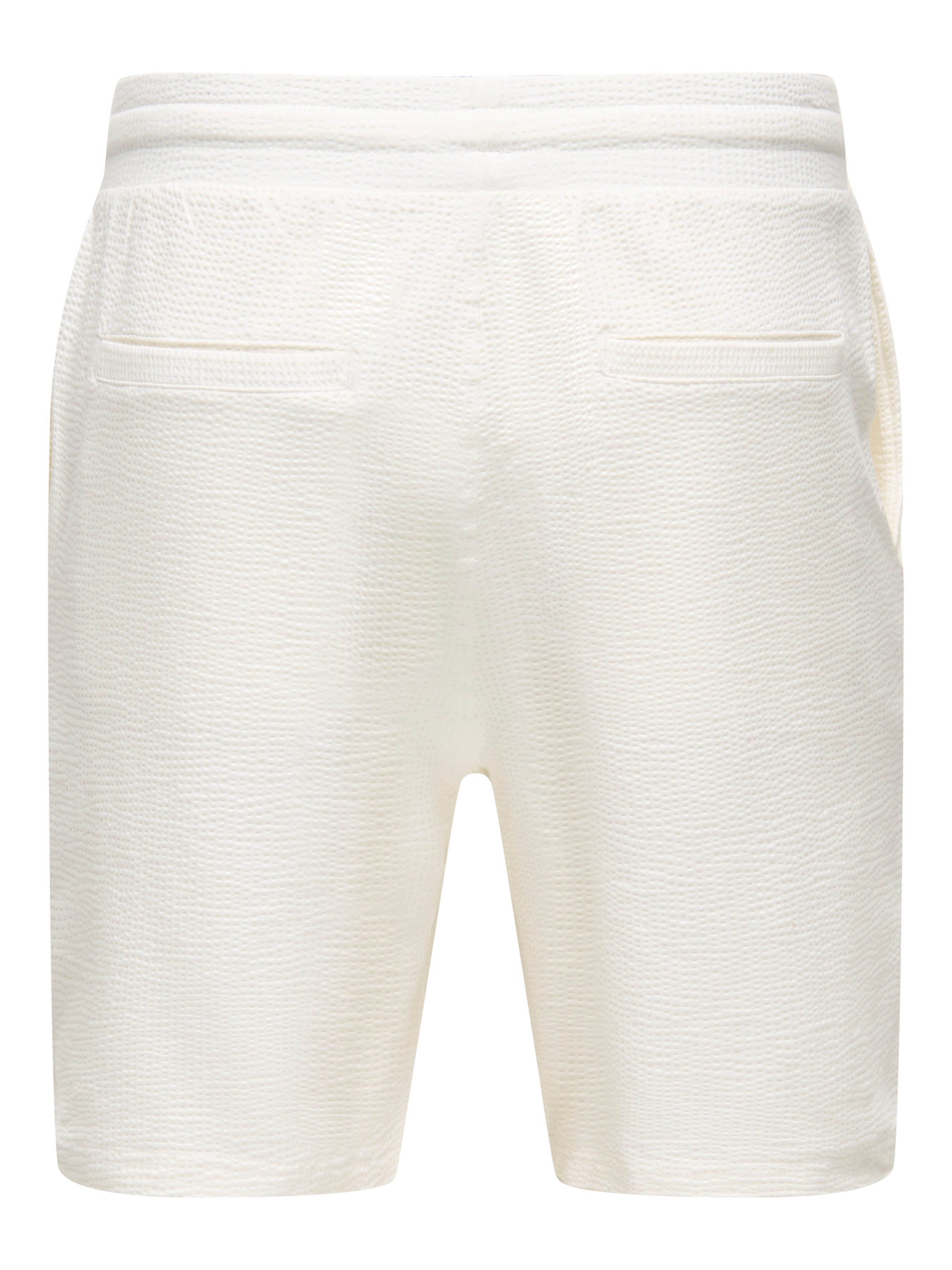 ONLY & SONS Short ONSKIAN LIFE REG SEERSUCKER SHORTS NOOS