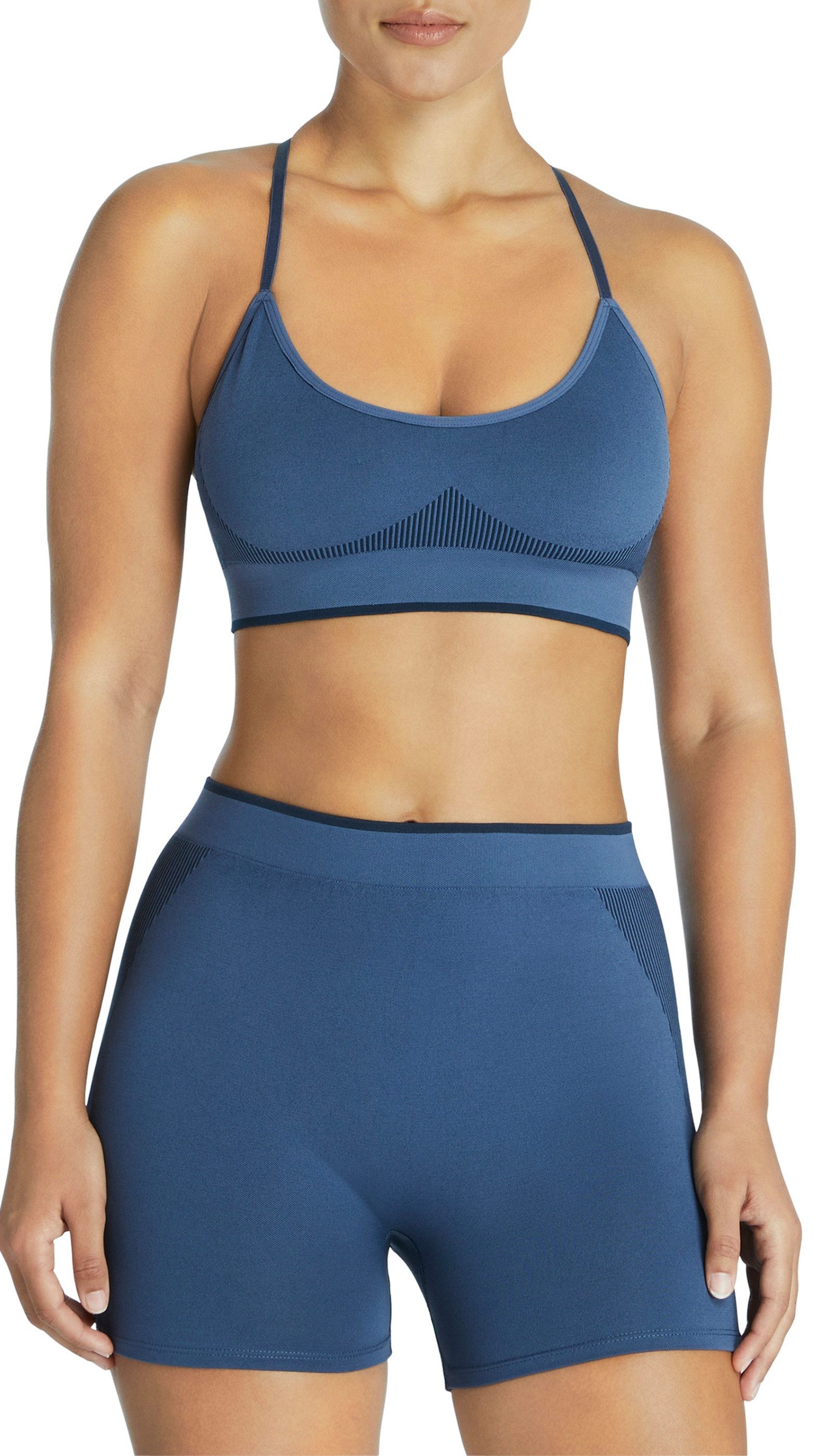 adidas Sportswear Bralette Real Cool Cotton met verstelbare rugsluiting