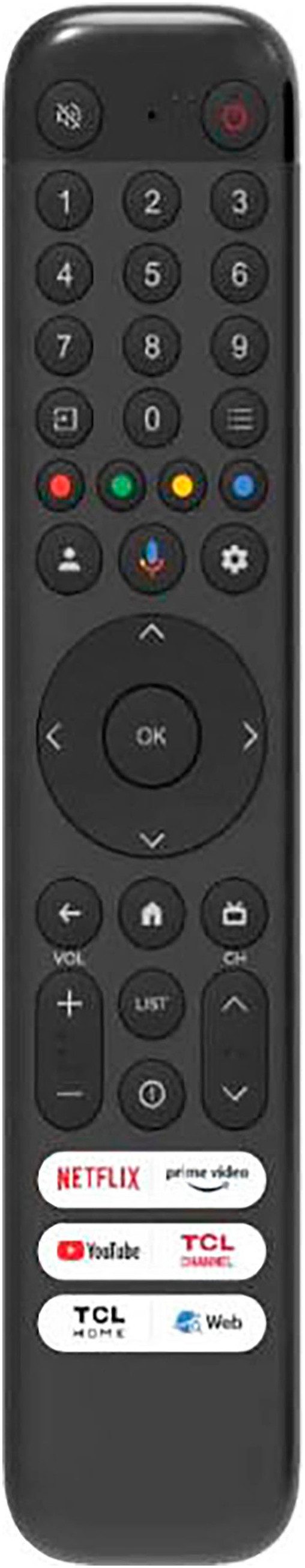 TCL QLED-TV 98C61BX7, 248 cm / 98", 4K Ultra HD, Google TV