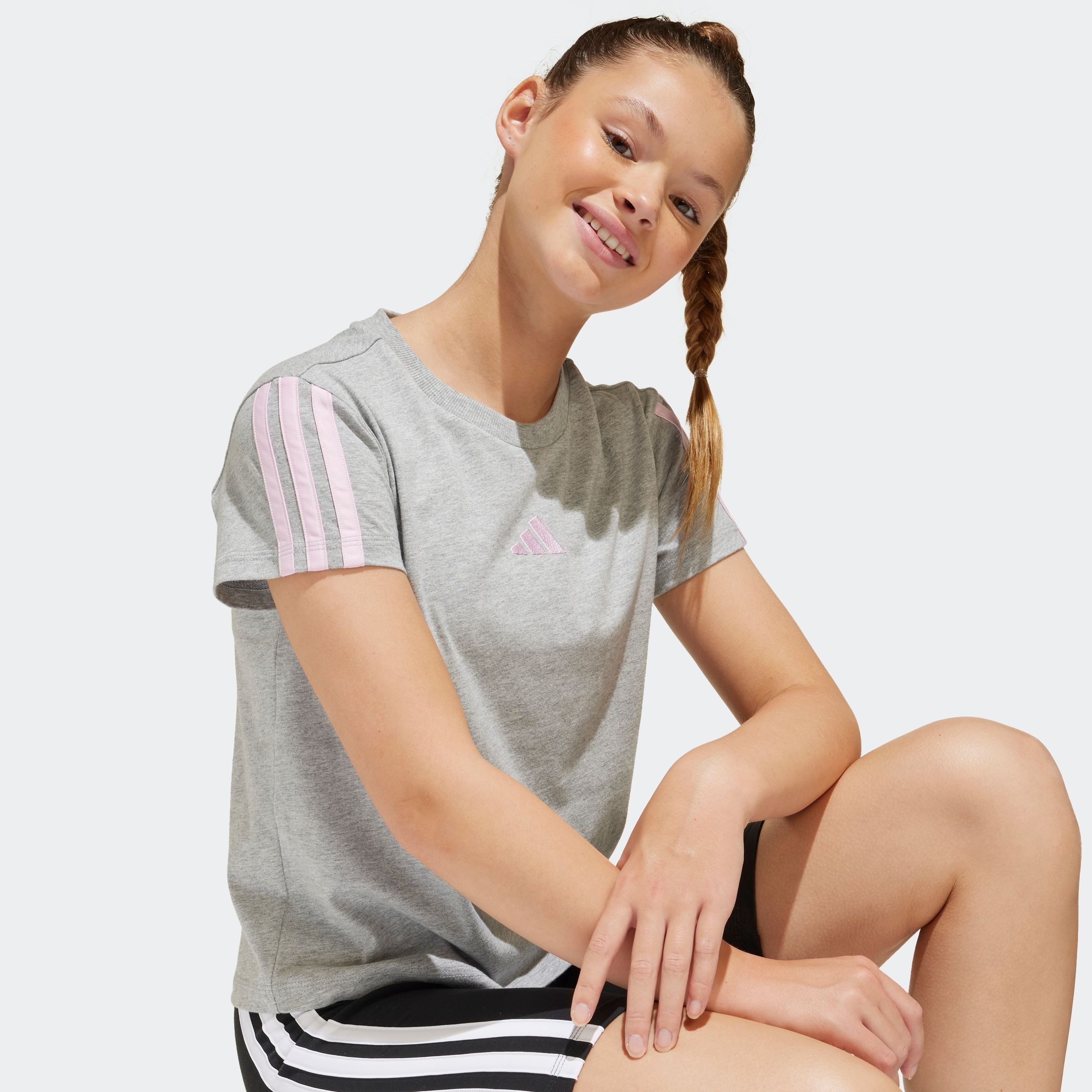 adidas Sportswear T-shirt JG 3S TEE 160