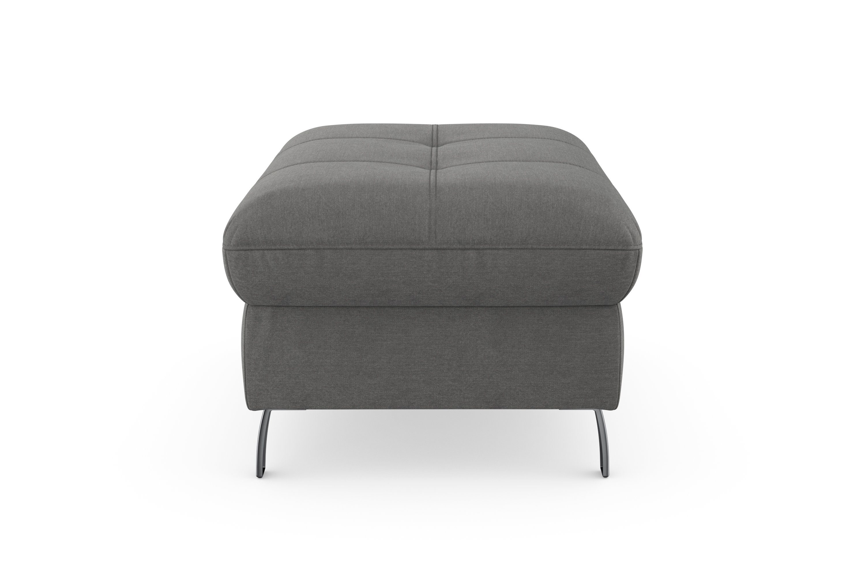 sit&more Hocker met bergruimte Maggiore met bergruimte en moderne metalen poten