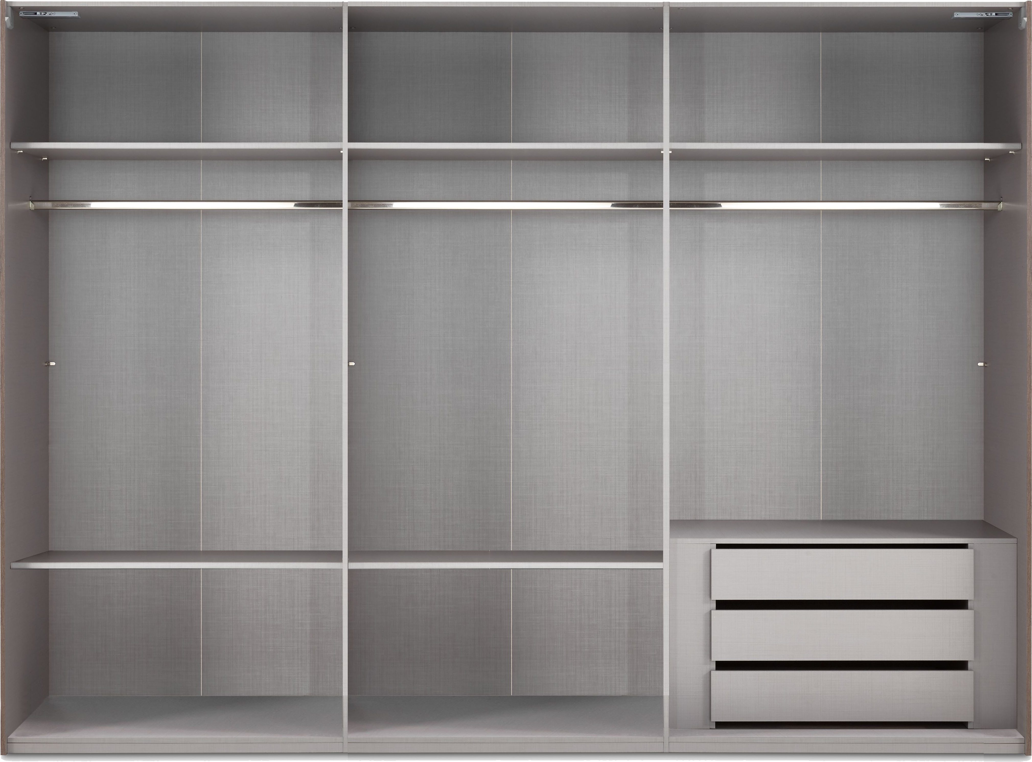 Wimex Schuifdeurkast Ernie kledingkast met spiegel, Made in Germany TOPSELLER Kies je interieur, kant-en-klaar geconfigureerd in de kast