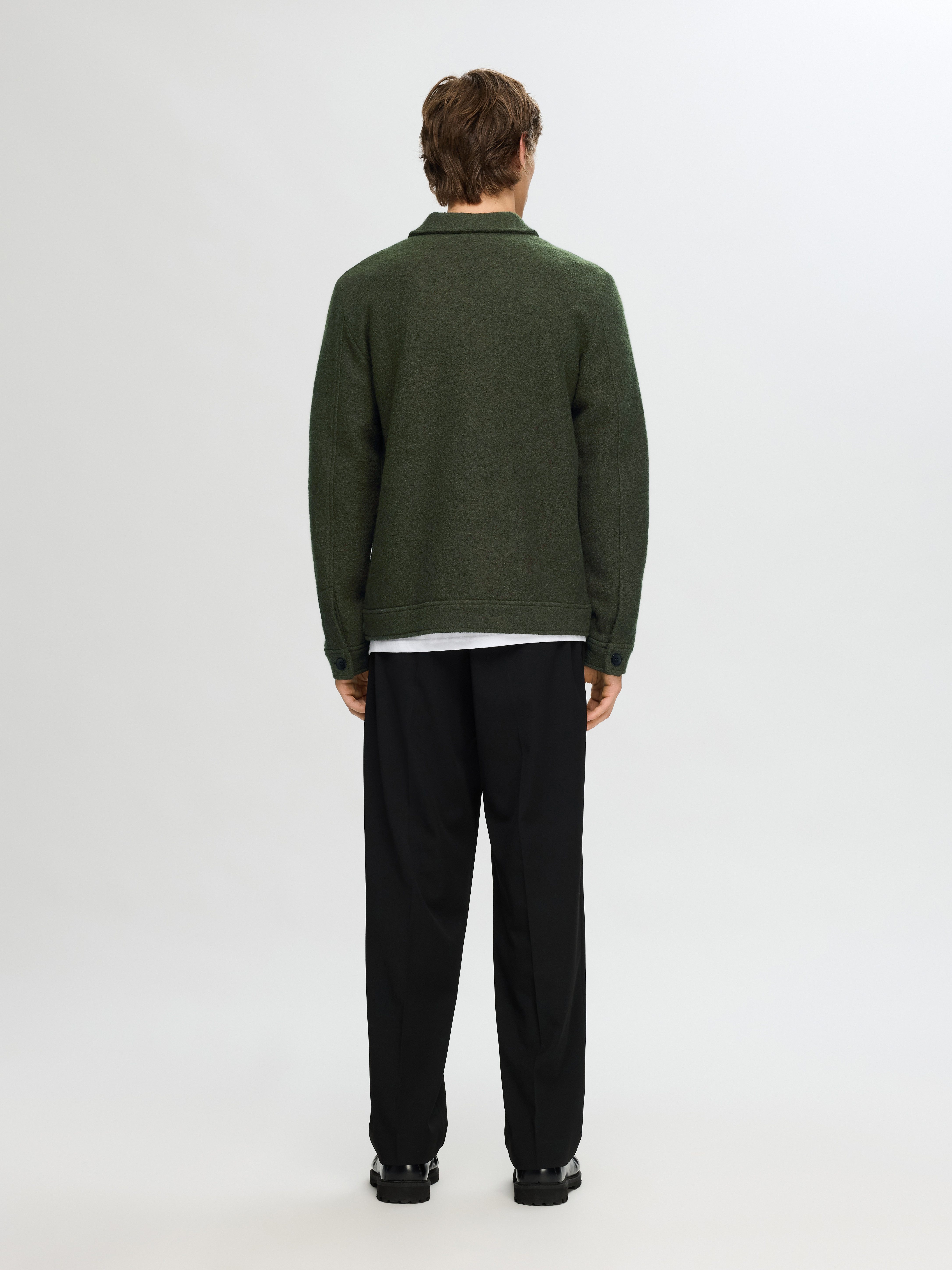 SELECTED HOMME Vest SLHNEALY LS KNIT SHIRT JACKET NOOS