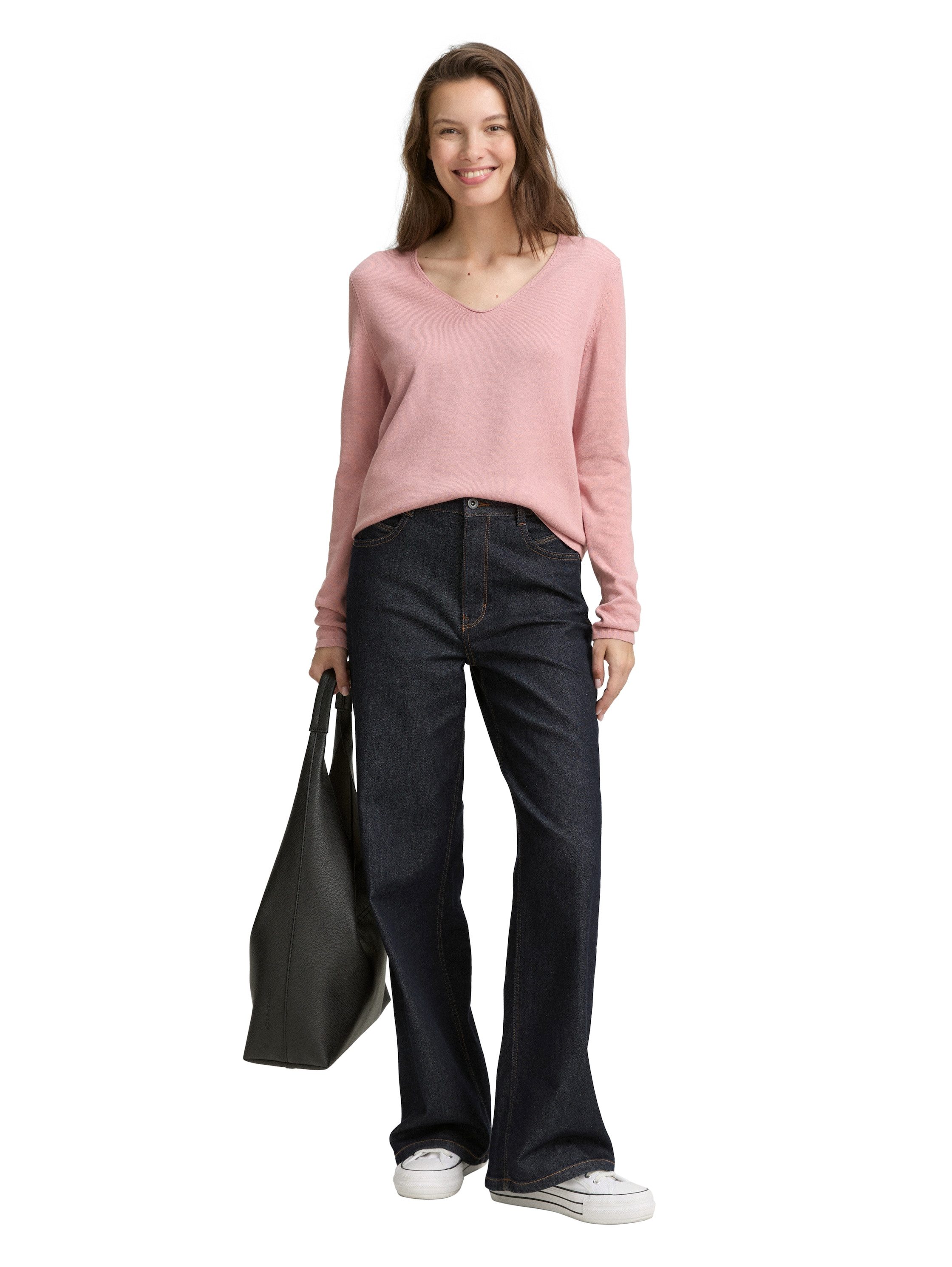 Tom Tailor Trui met V-hals met v-hals