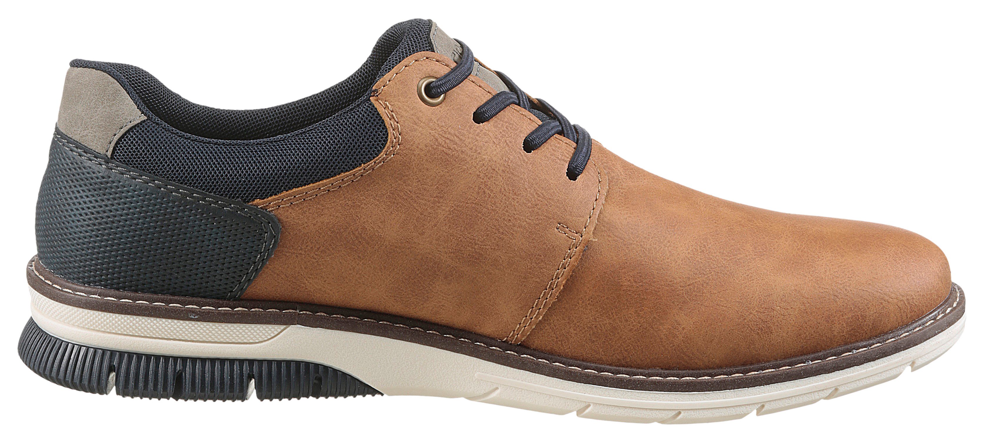 Rieker Slip-on sneakers Instapschoen, lage schoen, sneaker met elastiek voor gemakkelijke instap