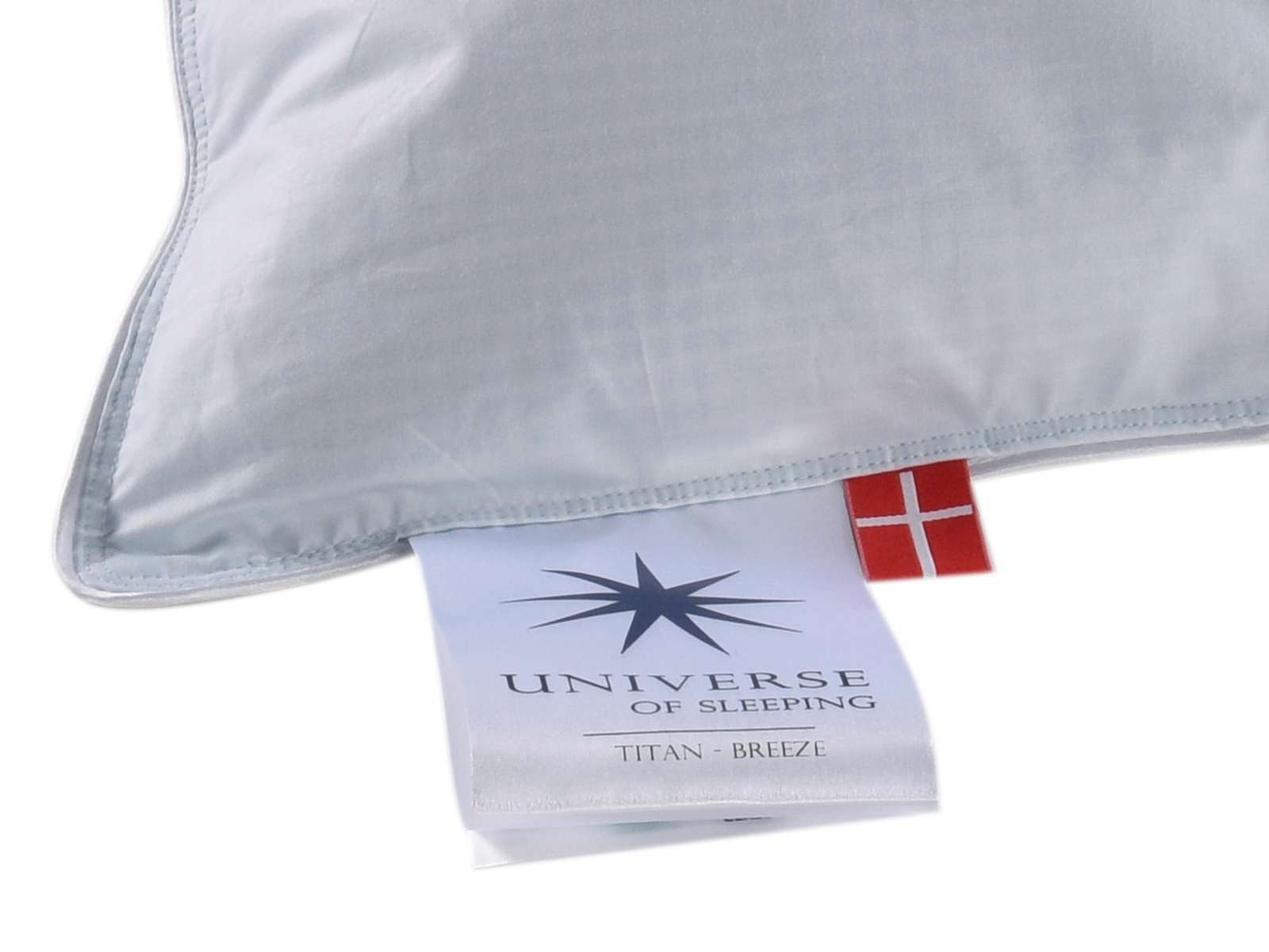 UNIVERSE OF SLEEPING Synthetisch hoofdkussen Titan Breeze klimaatactieve katoenhoes, klimaatregulerend kussen