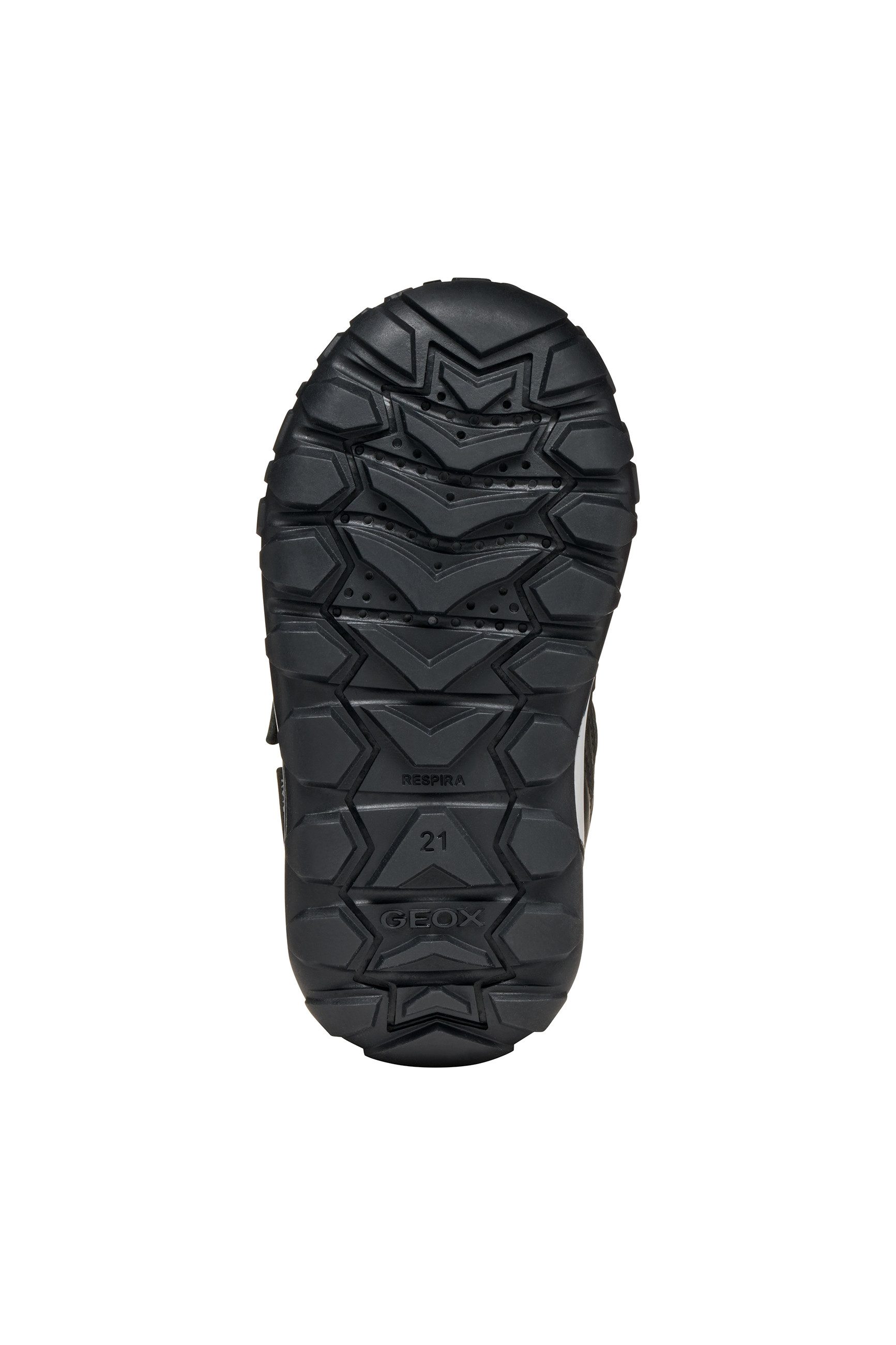 Geox Winterlaarzen B TREKKYUP BOY B ABX Klittenbandschoenen met warme voering, maat sjabloon te downloaden