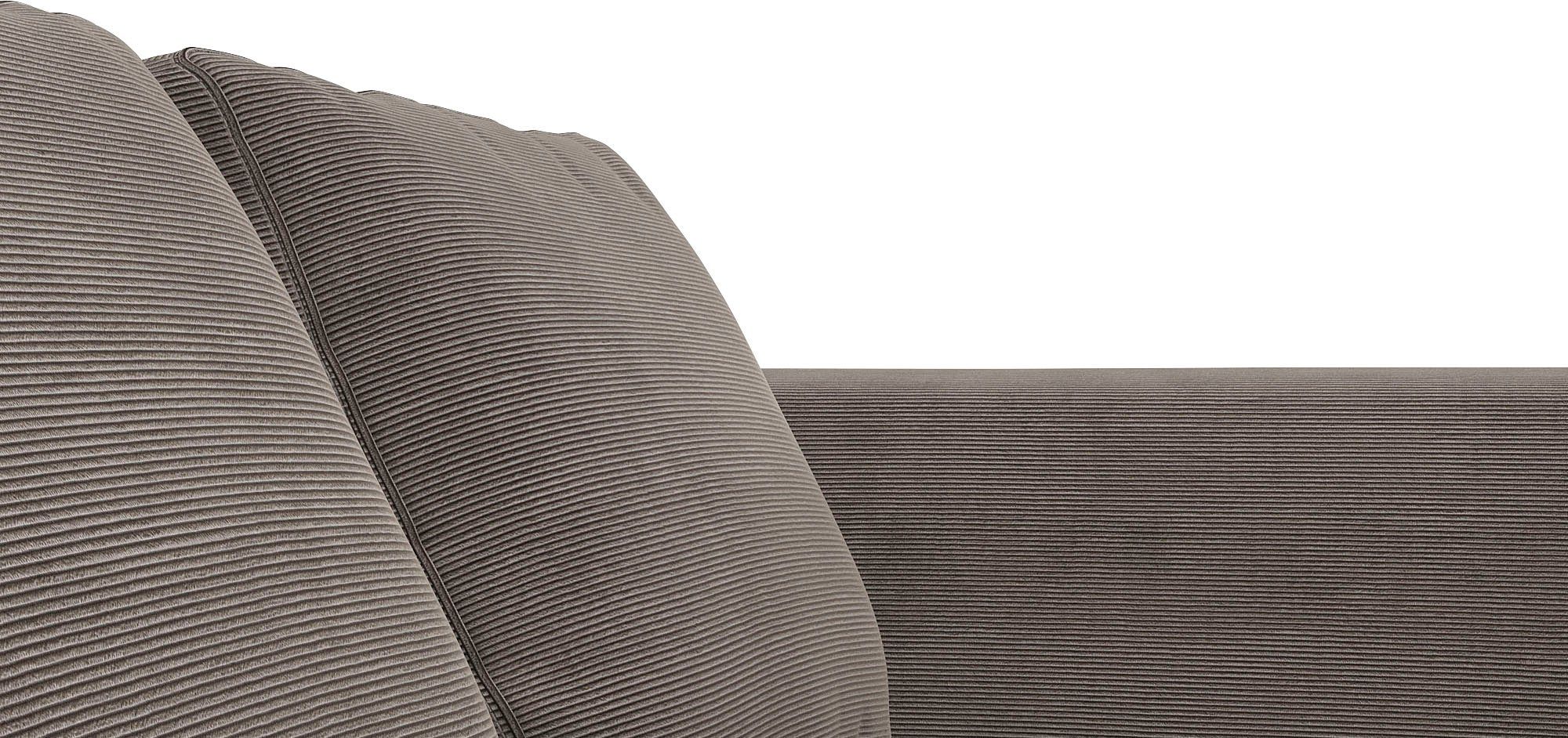 FLEXLUX Hoekbank Loano, super comfortabel zitcomfort door koudschuim in de zitting, L-vorm