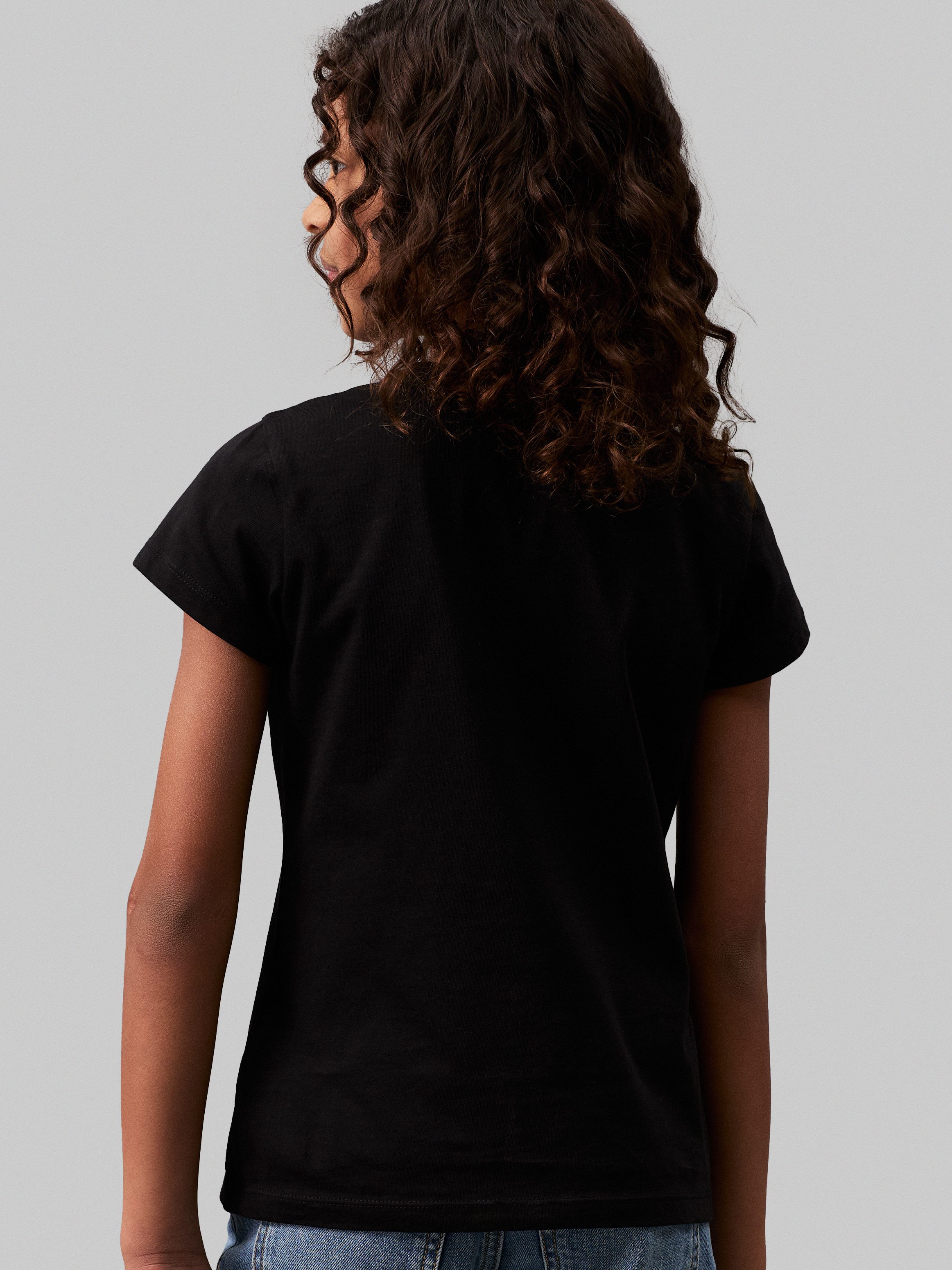 Calvin Klein T-shirt MICRO MONOGRAM TOP voor kinderen tot 16 jaar