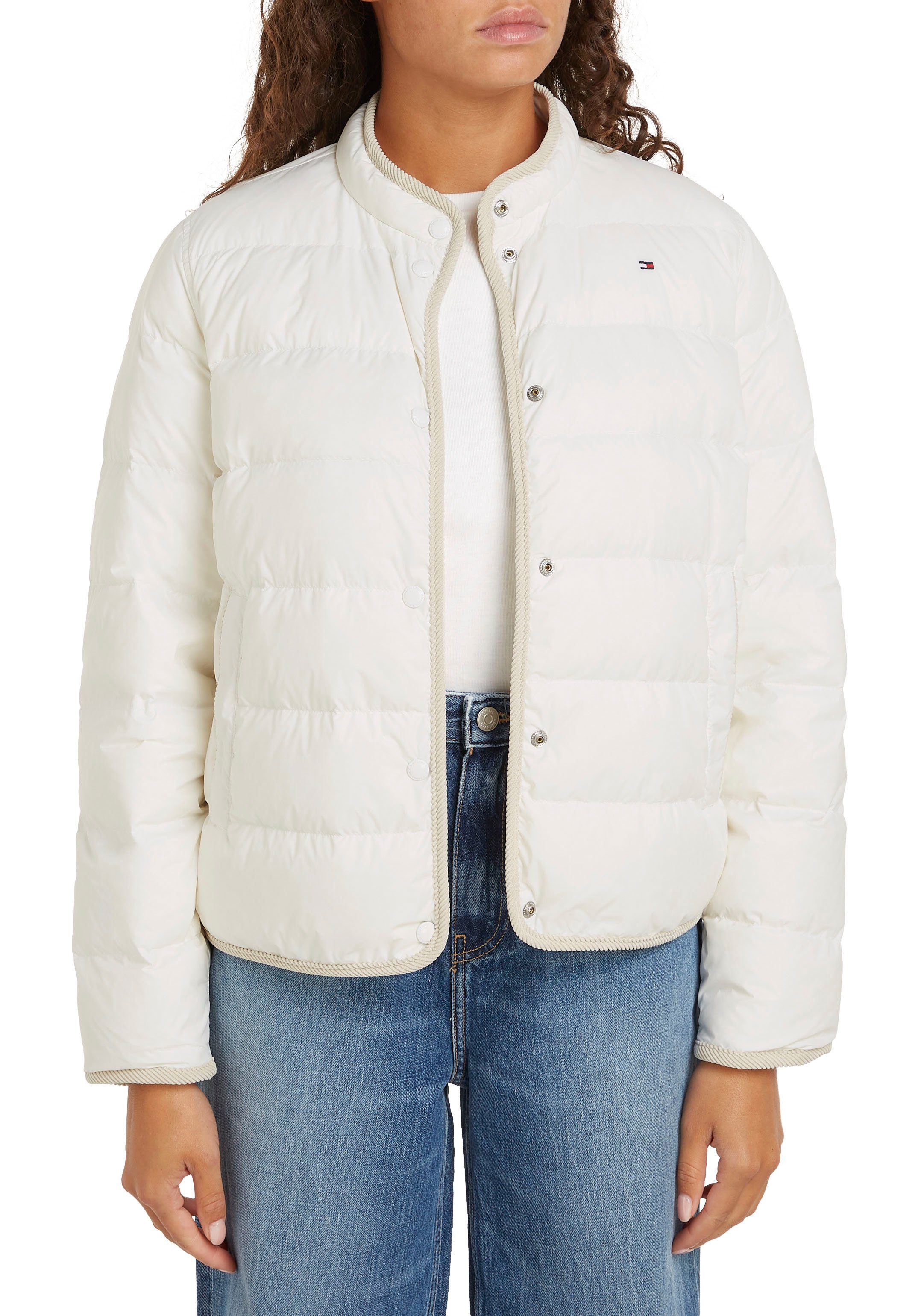 Tommy Hilfiger Gewatteerde jas LW DOWN COLLARLESS JACKET