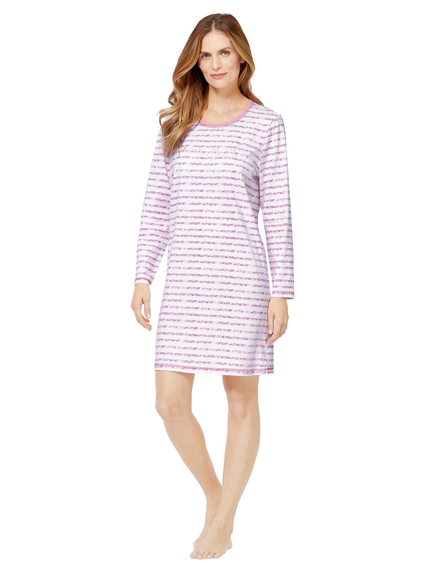 wäschepur Nachthemd n dames nachthemden maat 48/50 multicolor
