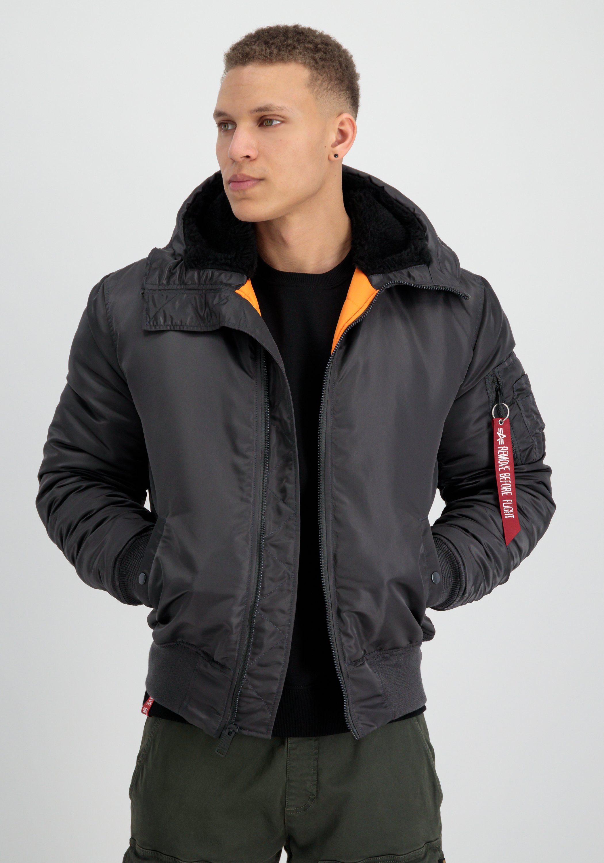 Alpha Industries Bomberjack Men Bomber Jackets MA-1 Hooded
