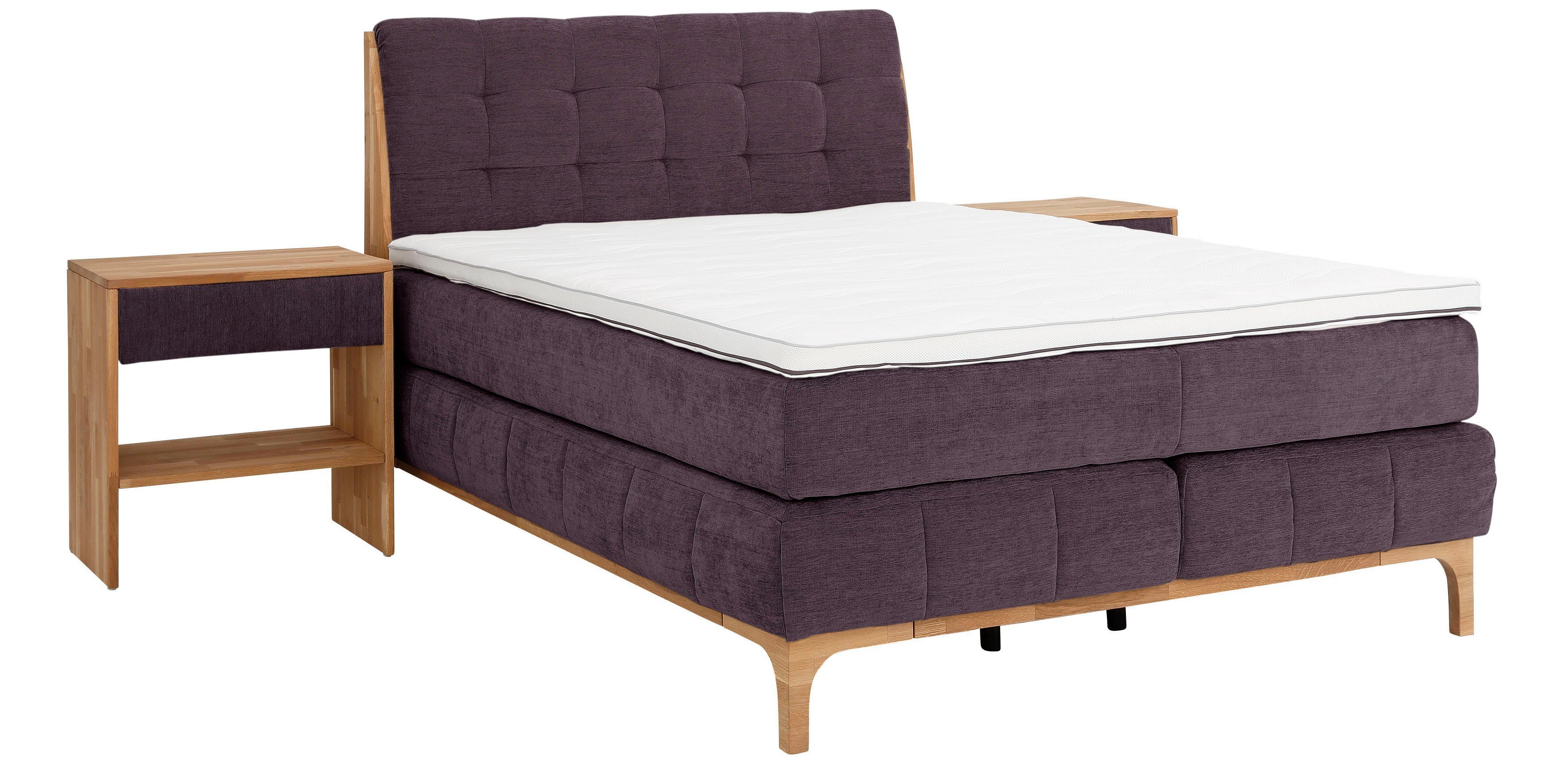OTTO products Boxspring Jelle gecertificeerde, gerecyclede overtrekstoffen, verschillende uitvoeringen (5-delig)