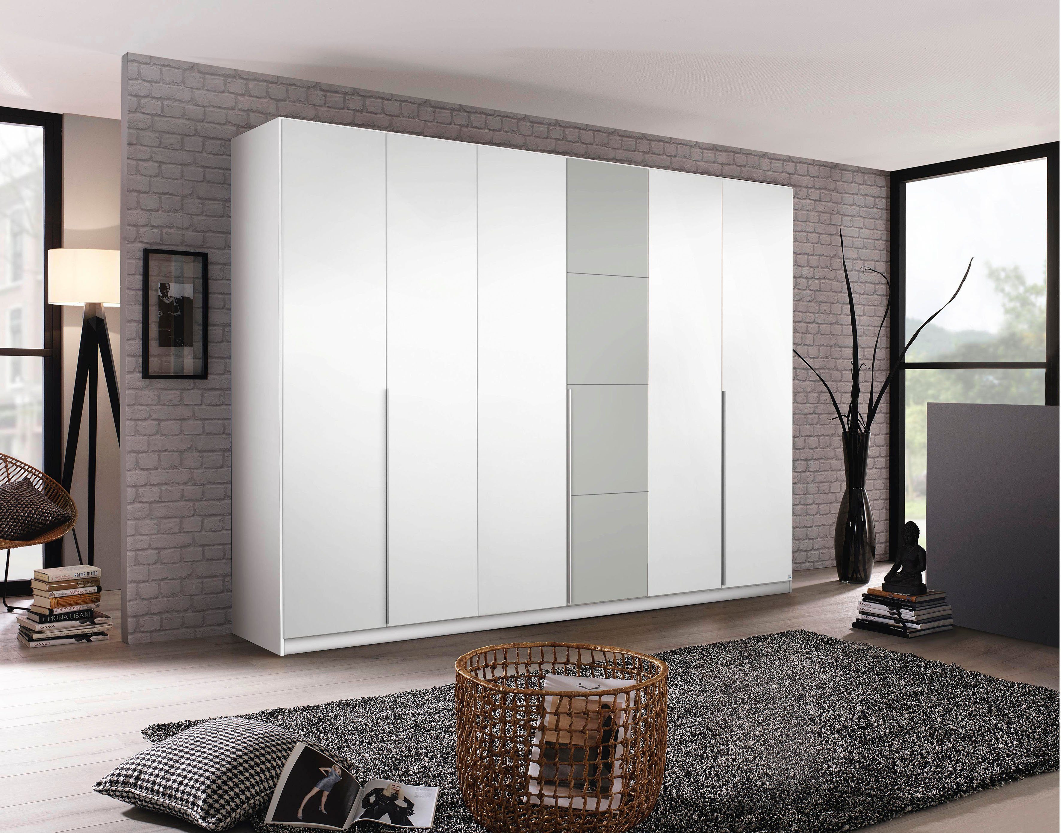 rauch Draaideurkast Bellezza inclusief lade-inzet, wasindeling en verdere accessoires