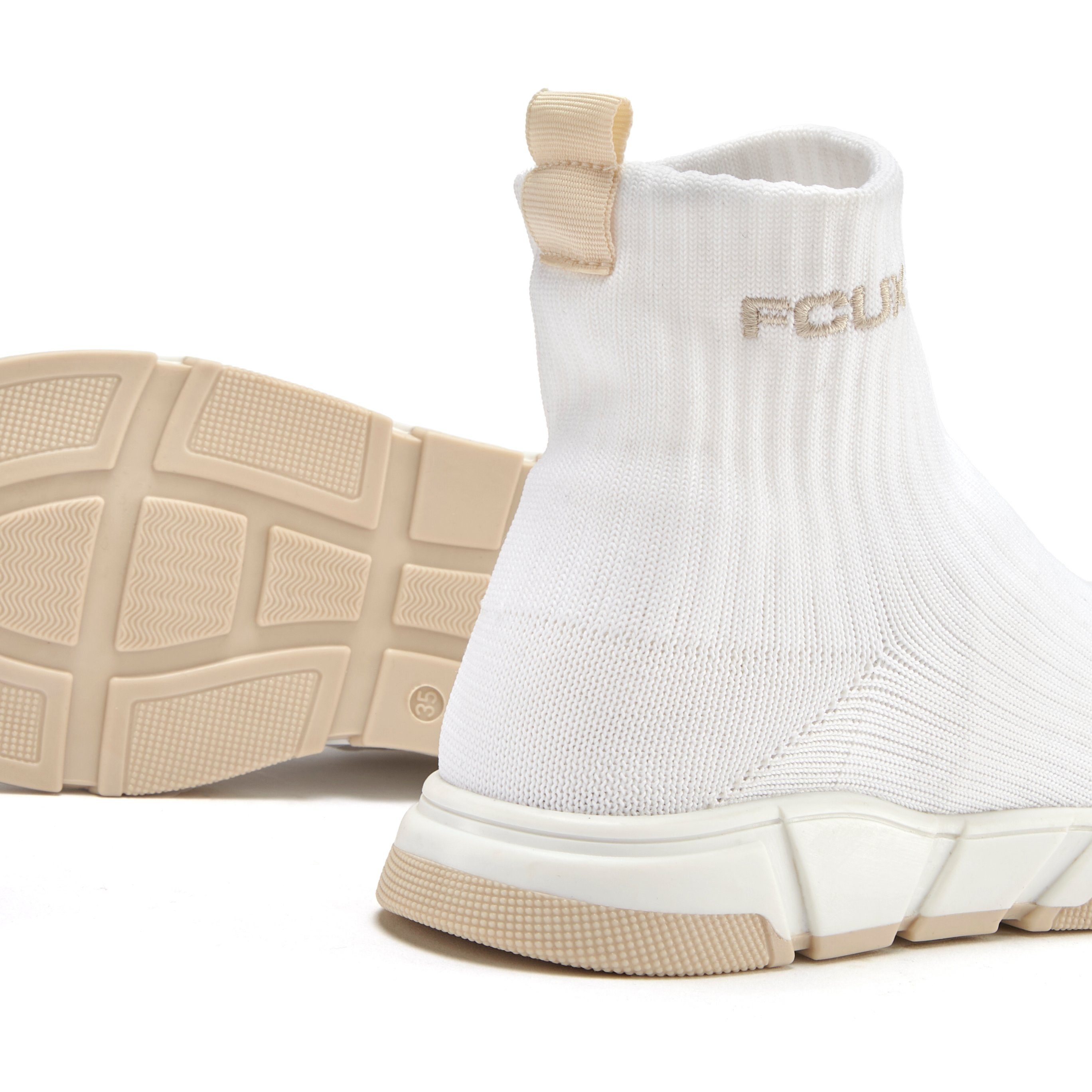FCUK Sneakers Sock Boot, Vrijetijdsschoen, sok sneaker, high top sneaker, enkellaars, lage schoen