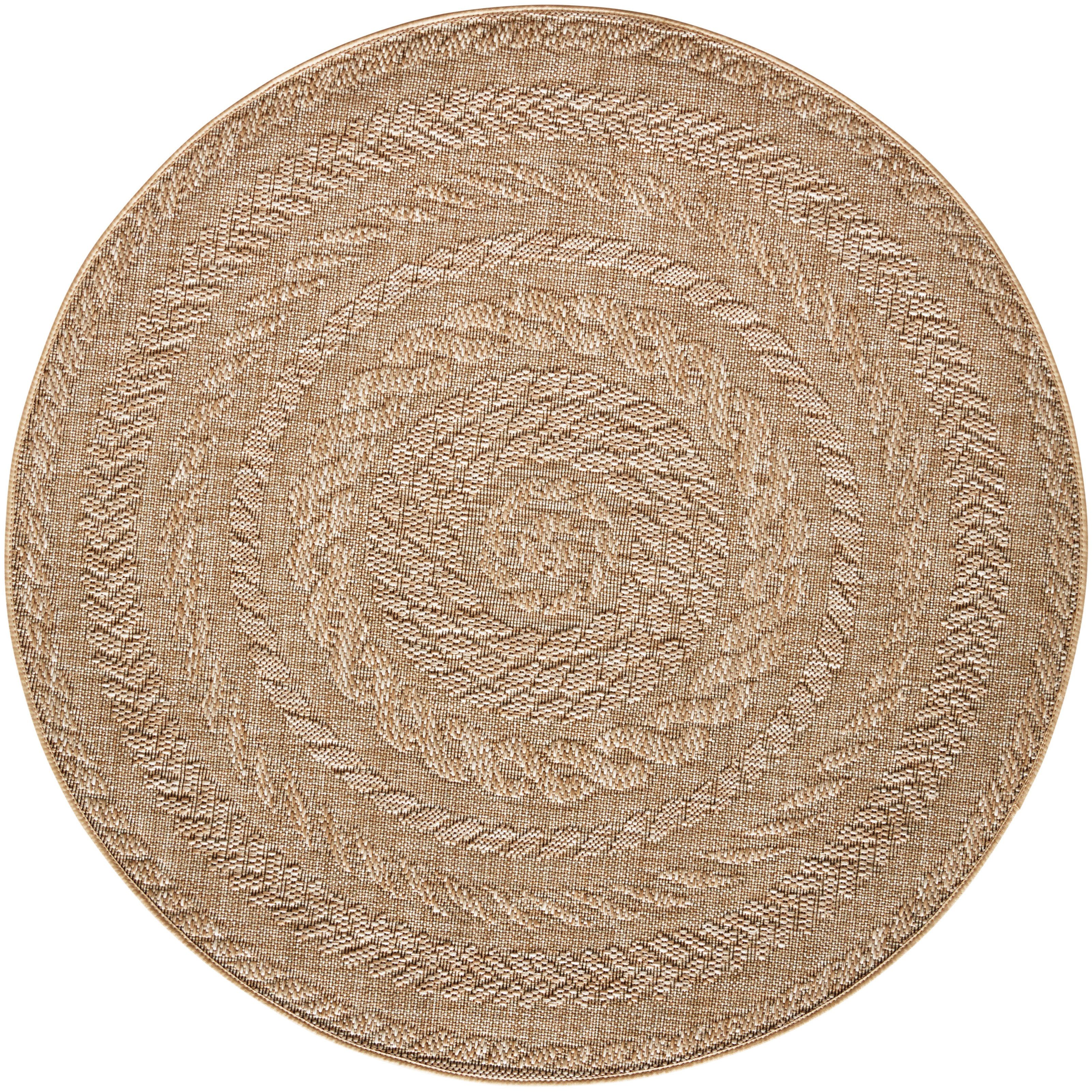 NORTHRUGS Vloerkleed Almendro Sisal-look, robuust, gemakkelijk in onderhoud, platweefsel