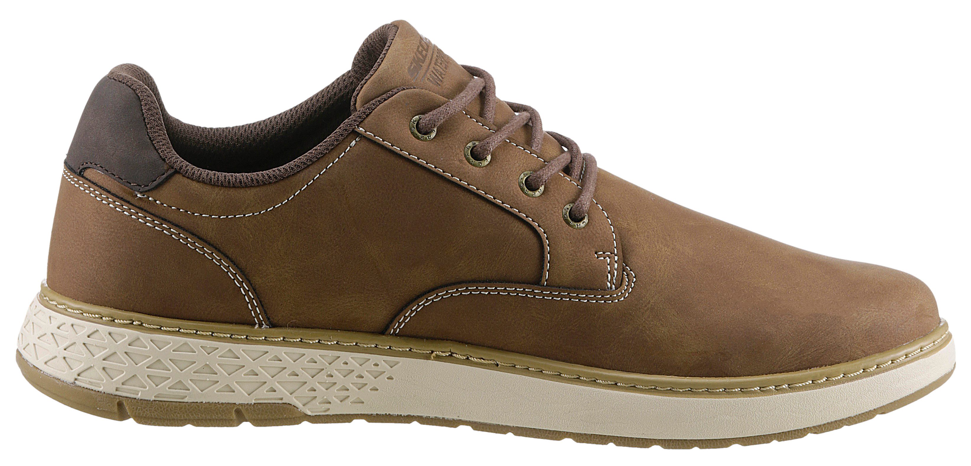 Skechers Veterschoenen GARLAN trekking schoen, sneakers, vrijetijdsschoen met contraststiksels