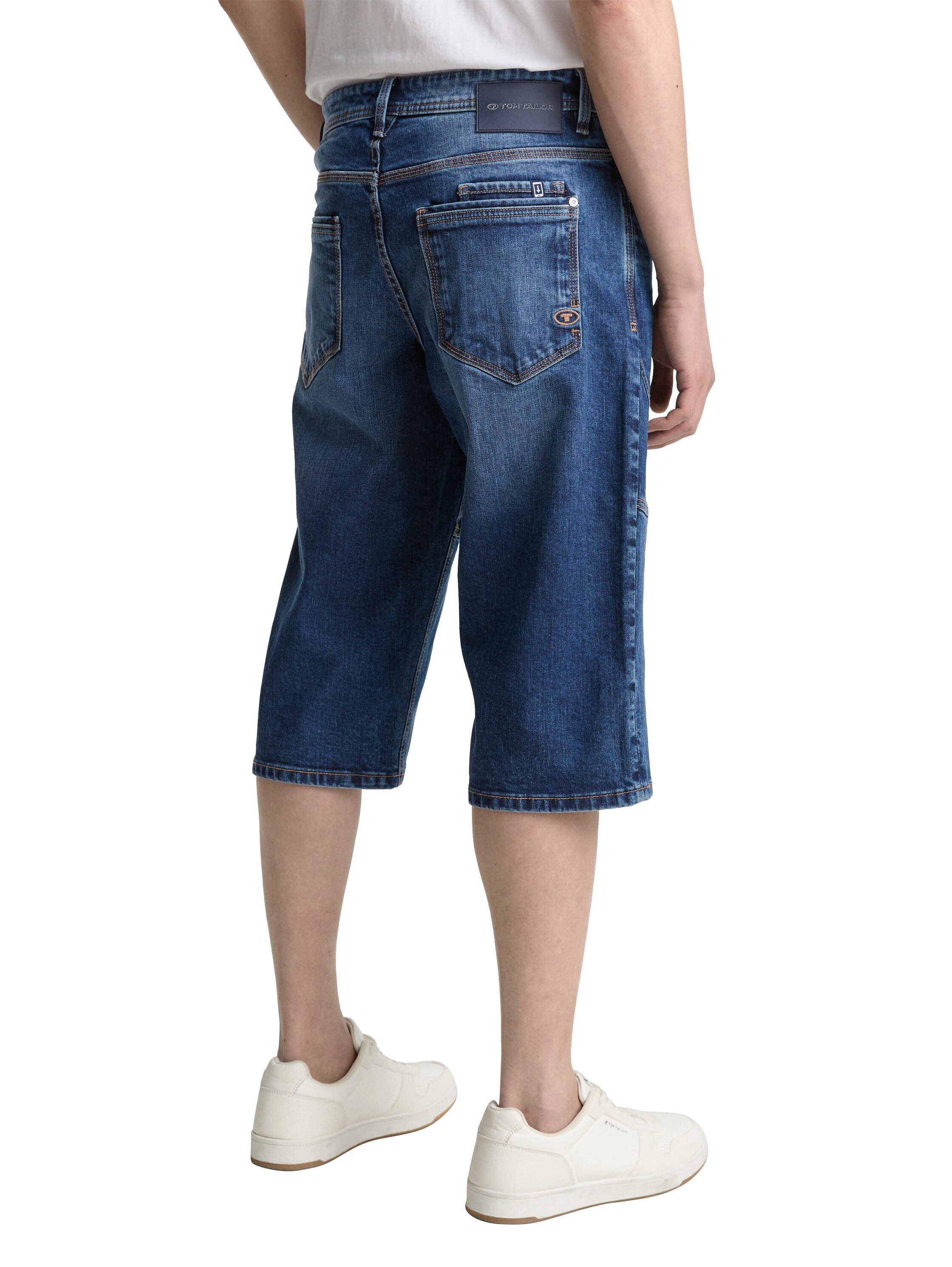 Tom Tailor Jeansshort in 5-pocketsstijl