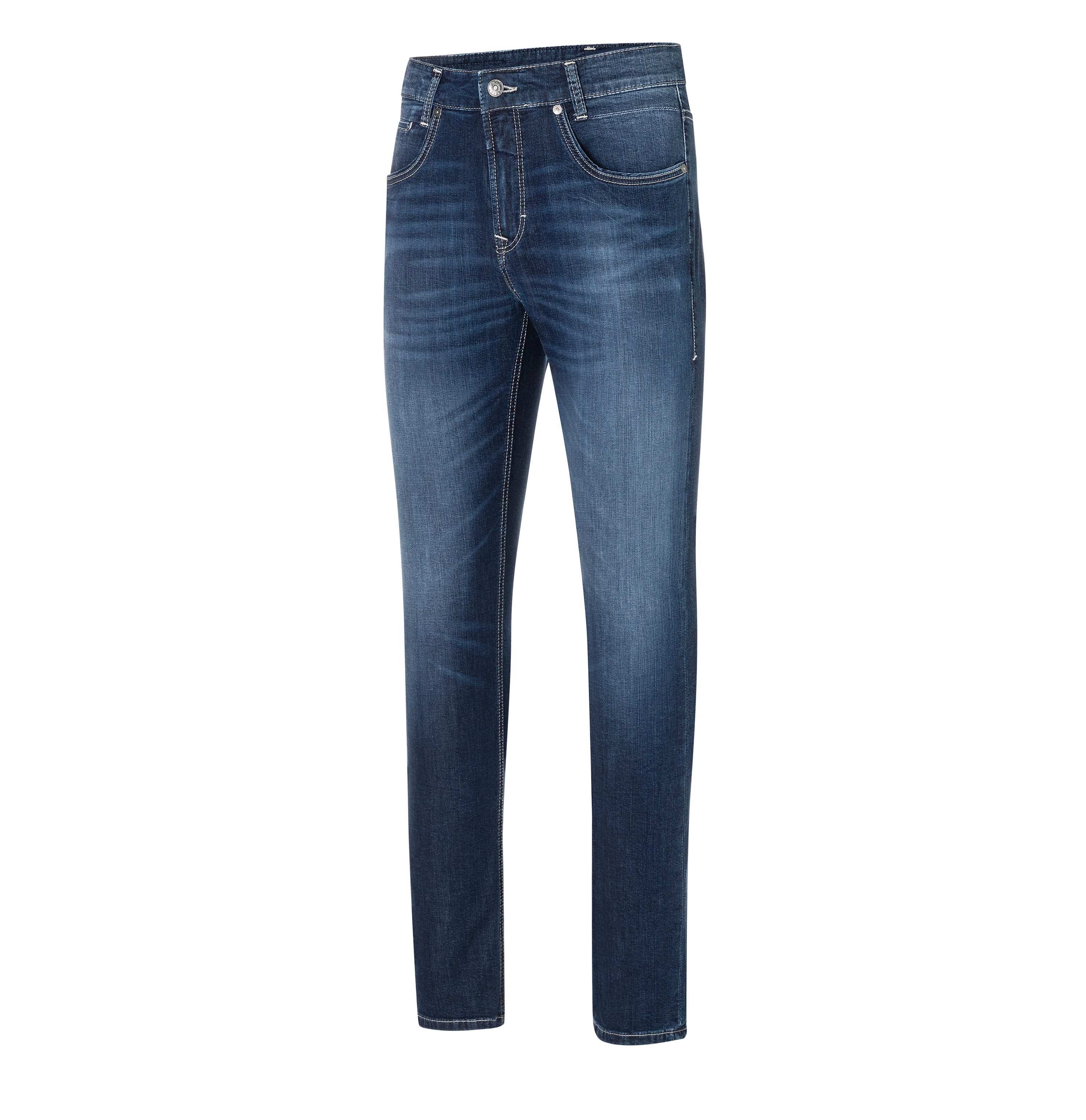 MAC Slim fit jeans Arne-Pipe light smalle figuuraccentuerende snit
