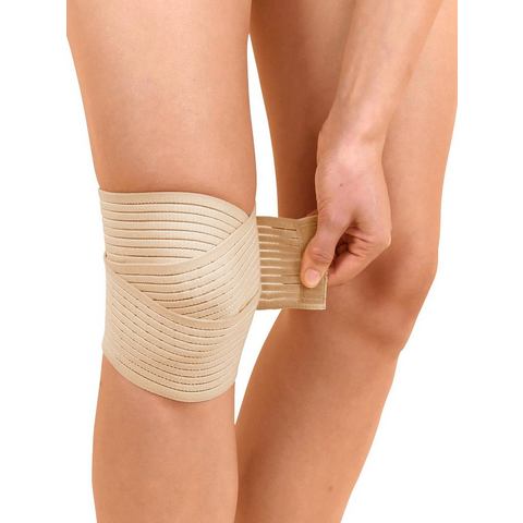 Kniegewricht-steun met fixatiebanden