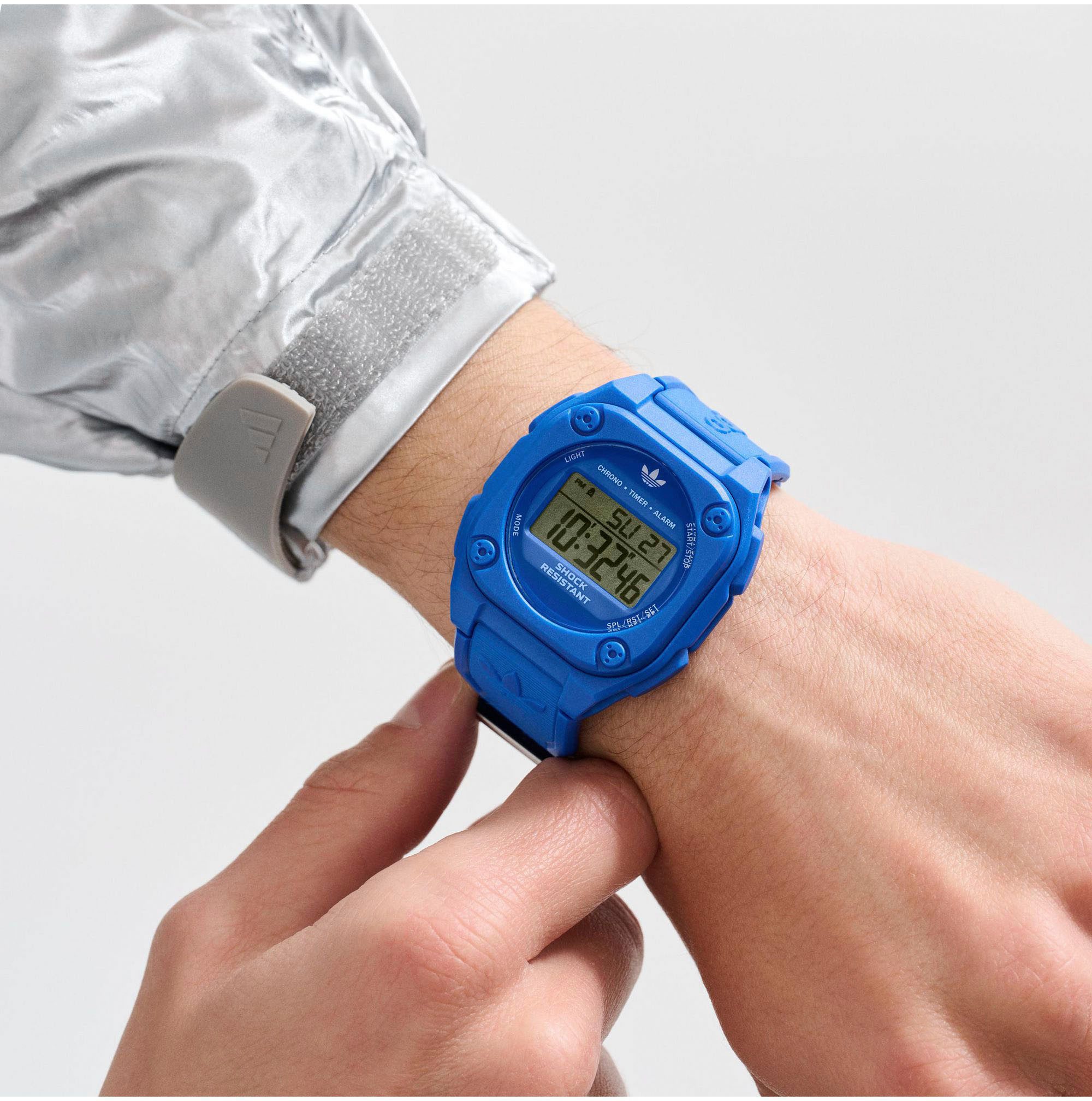 adidas Originals Chronograaf CITY TECH FOUR Quartzhorloge, polshorloge, herenhorloge, dameshorloge, datum, stopwatchfunctie, digitaal