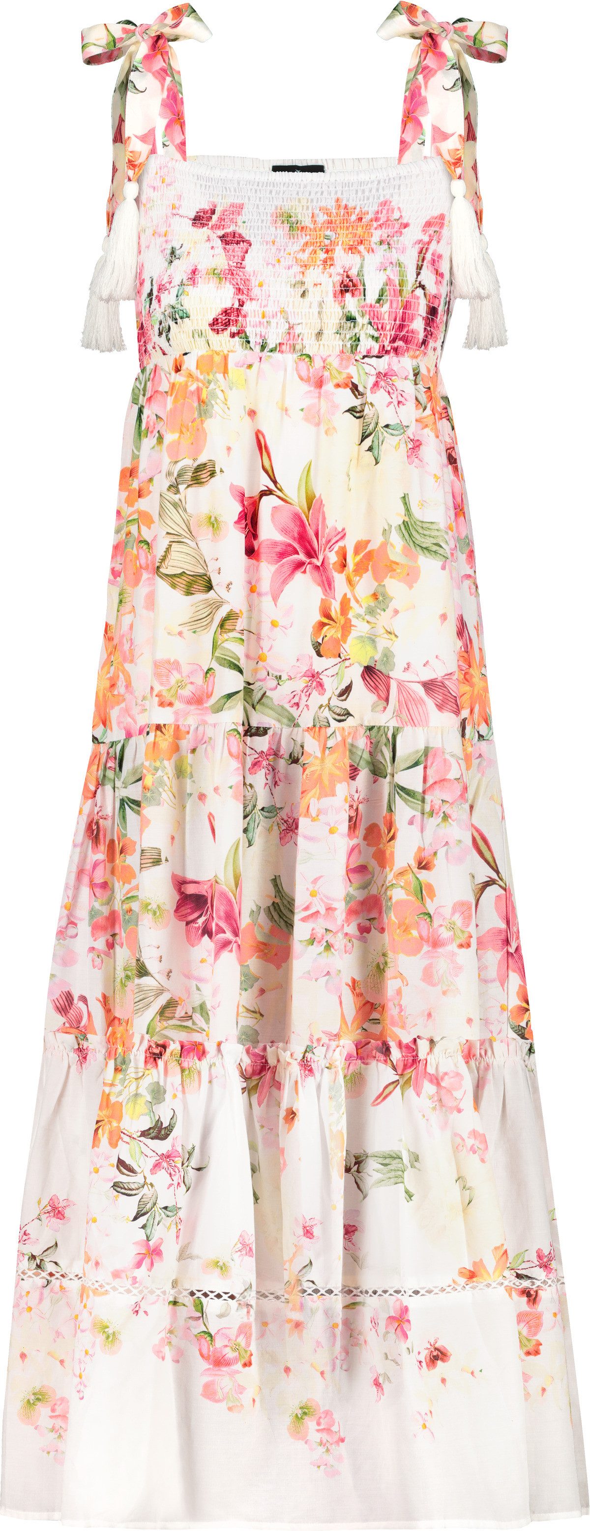 Monari Maxi-jurk met bloemenprint
