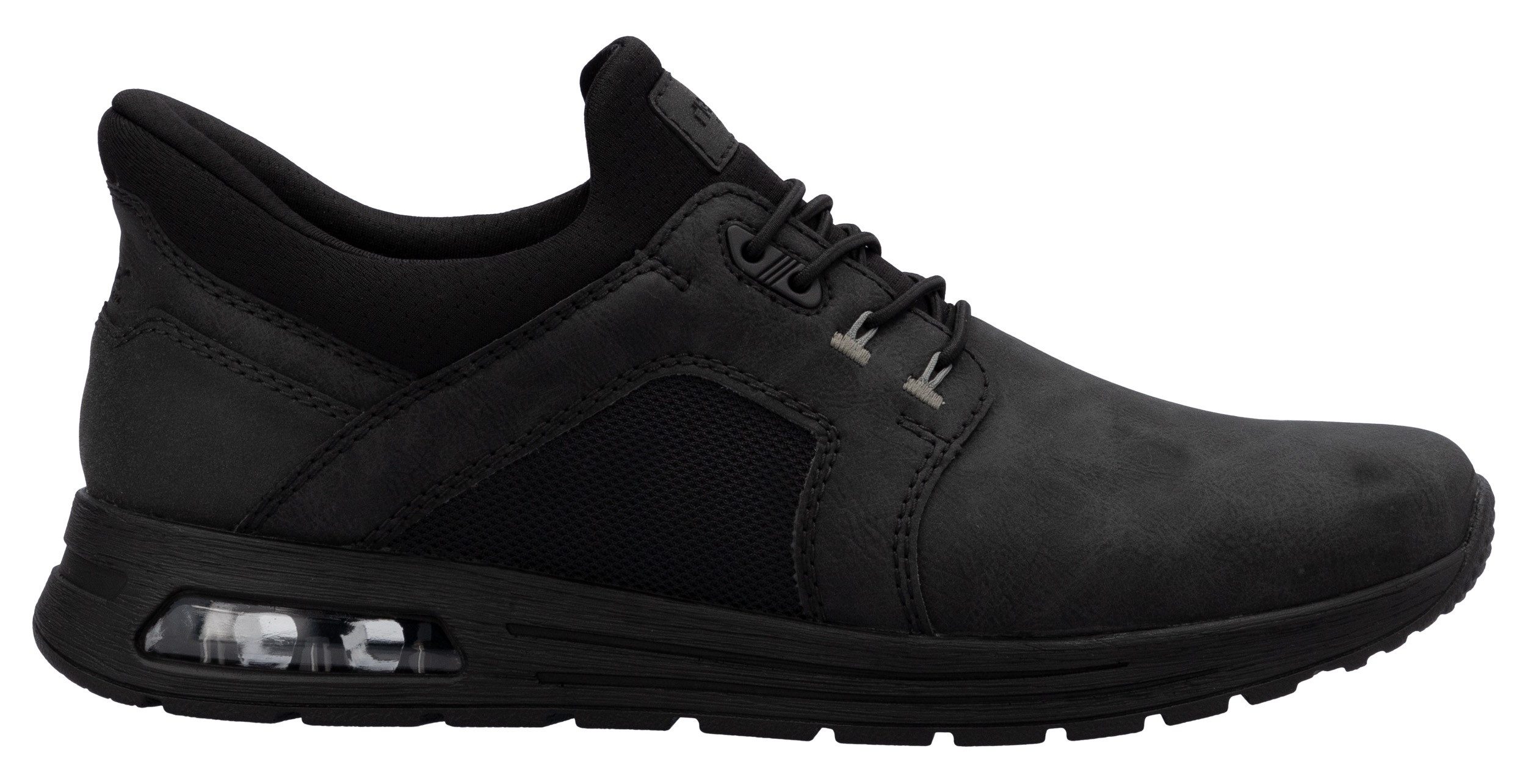 Rieker Slip-on sneakers , vrijetijdsschoen, lage schoen, instapschoen met gewatteerde schacht