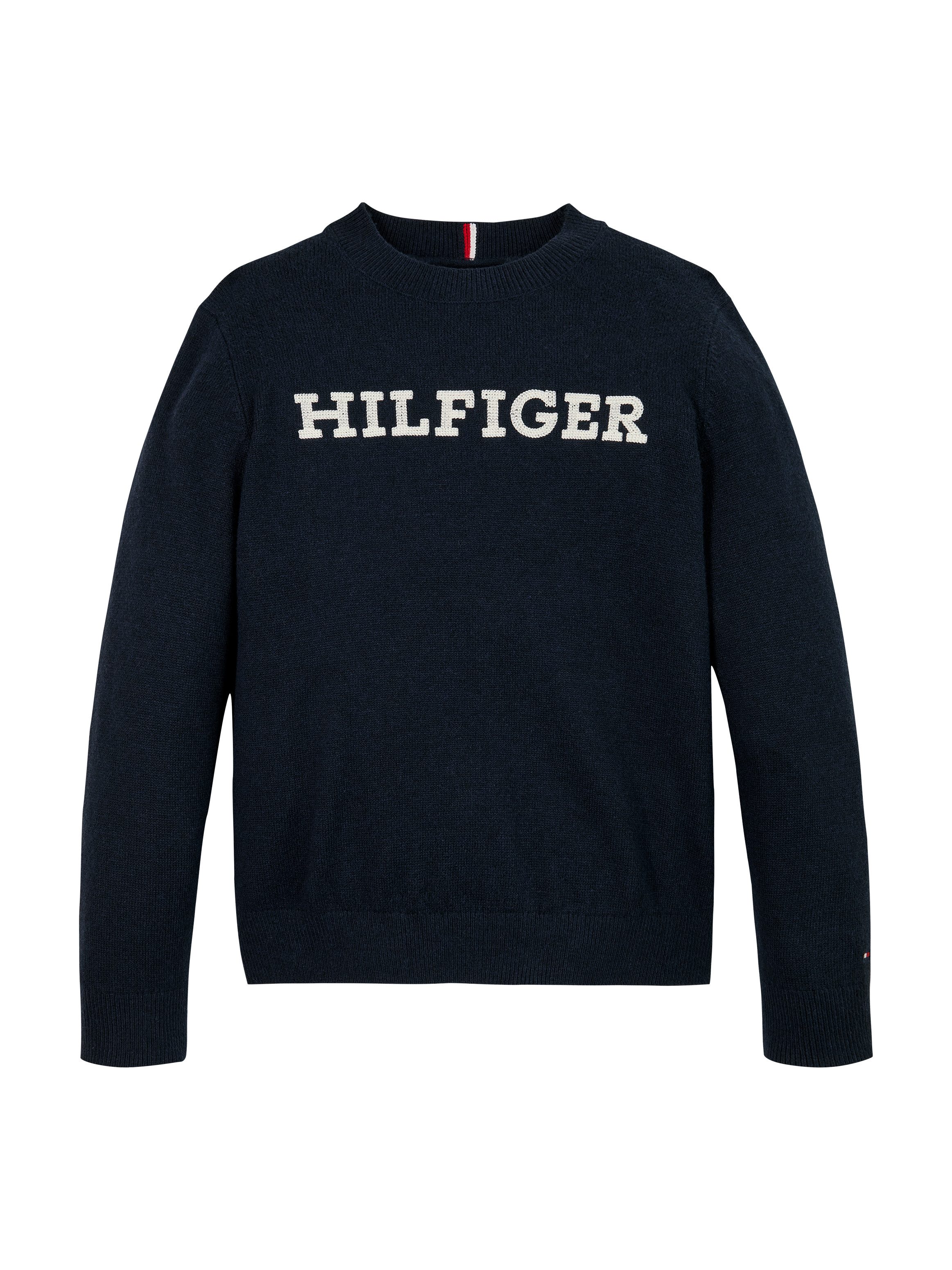 Tommy Hilfiger Gebreide trui MONOTYPE REGULAR SWEATER
