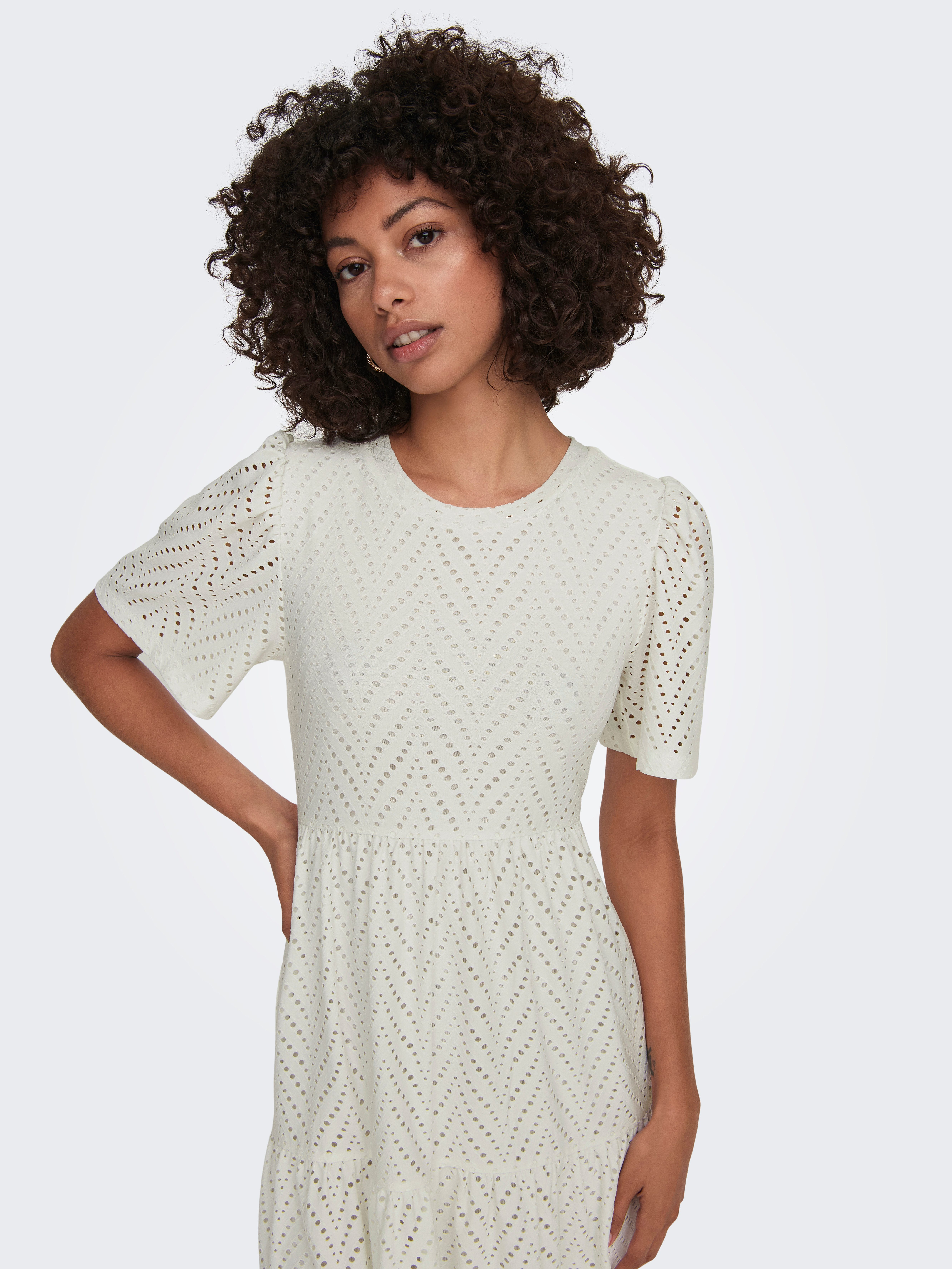 JDY Mini-jurk JDYCARLA CATHINKA S/S DRESS JRS NOOS