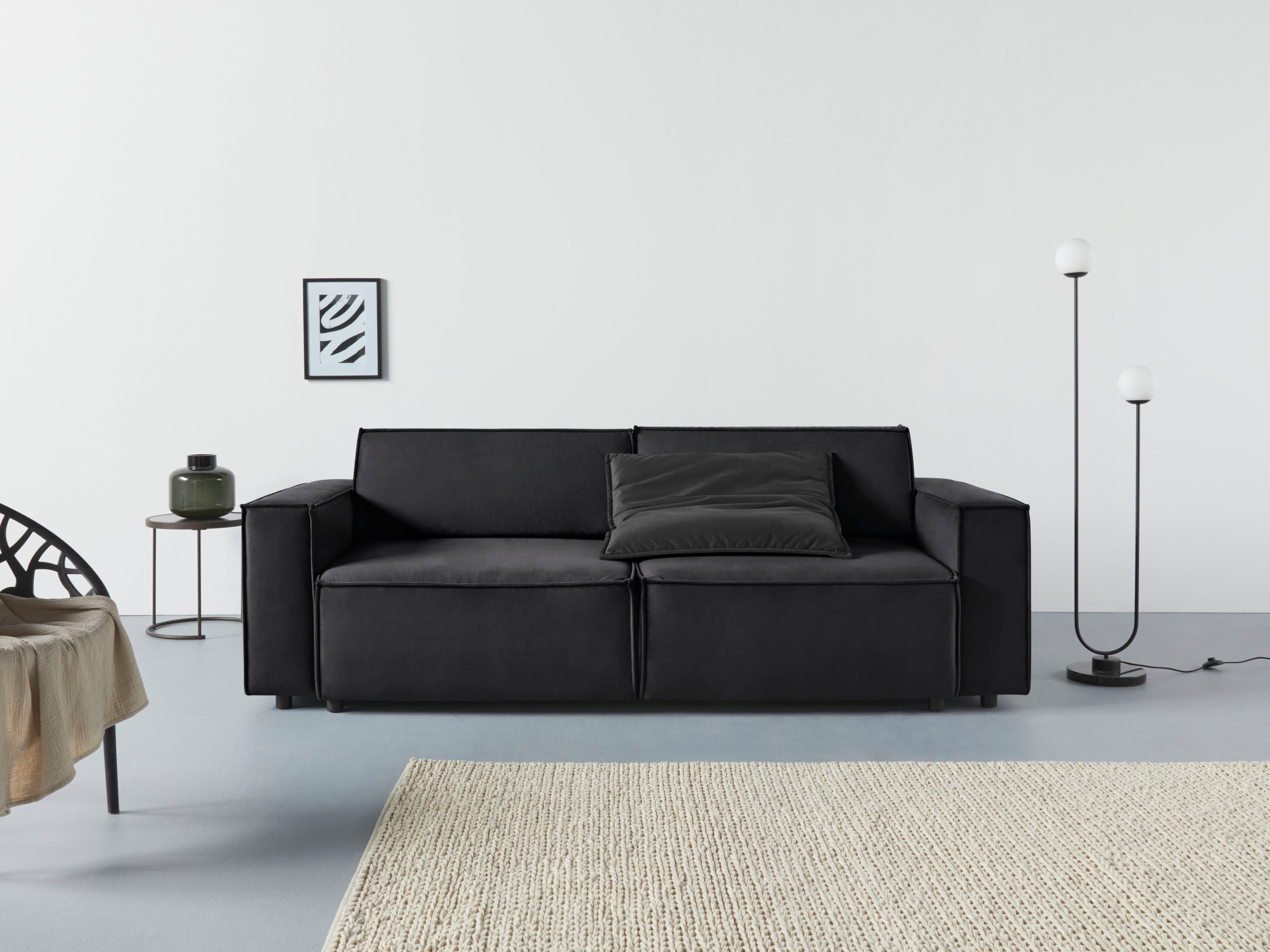 INOSIGN Slaapbank Marva incl. slaapfunctie en bedkist, binnenvering