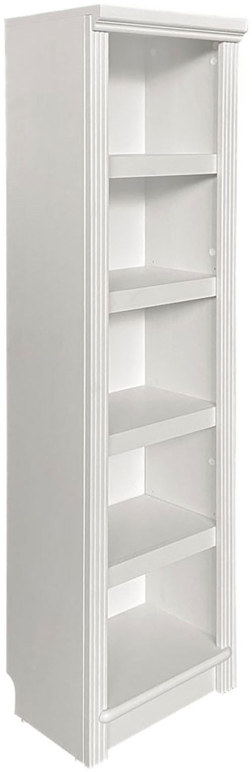 Home affaire Staand rek Soeren tussenschotjes van massief grenen, afm. (bxdxh): 40x29x156 cm, met veel bergruimte rekken wit