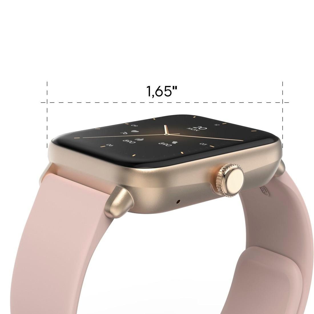 Hama Smartwatch 1,65“ met GPS (fitness, belfunctie, hartslag, waterdicht)