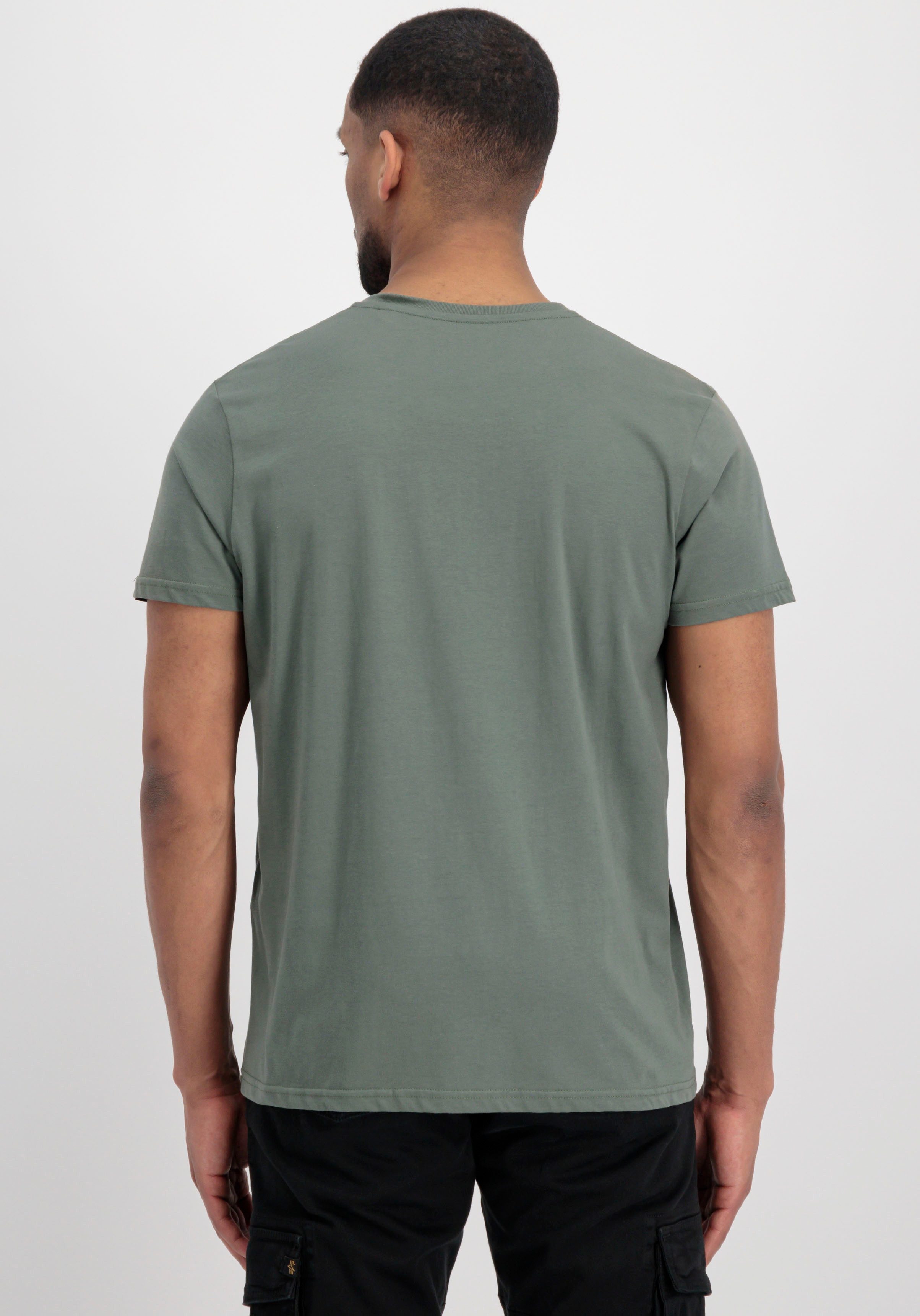 Alpha Industries Shirt met ronde hals BASIC T SMALL LOGO