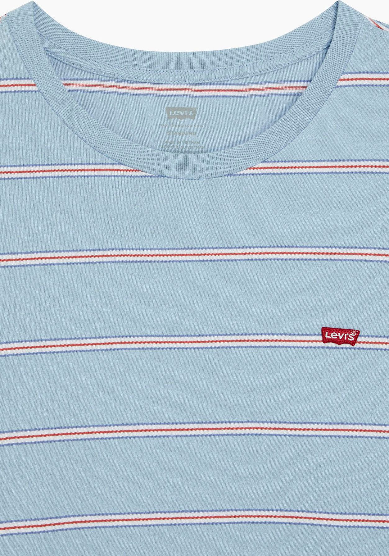 Levi's Plus Levi's Plus Shirt met ronde hals BIG ORIGINAL HM TEE met een gestreept design