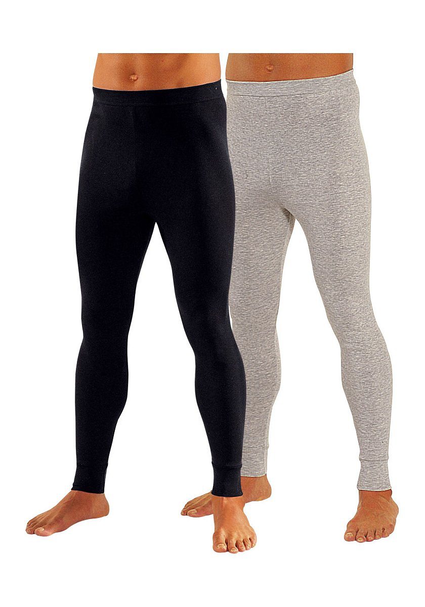 Clipper Lange onderbroek van zachte single-jersey (set, 2 stuks)