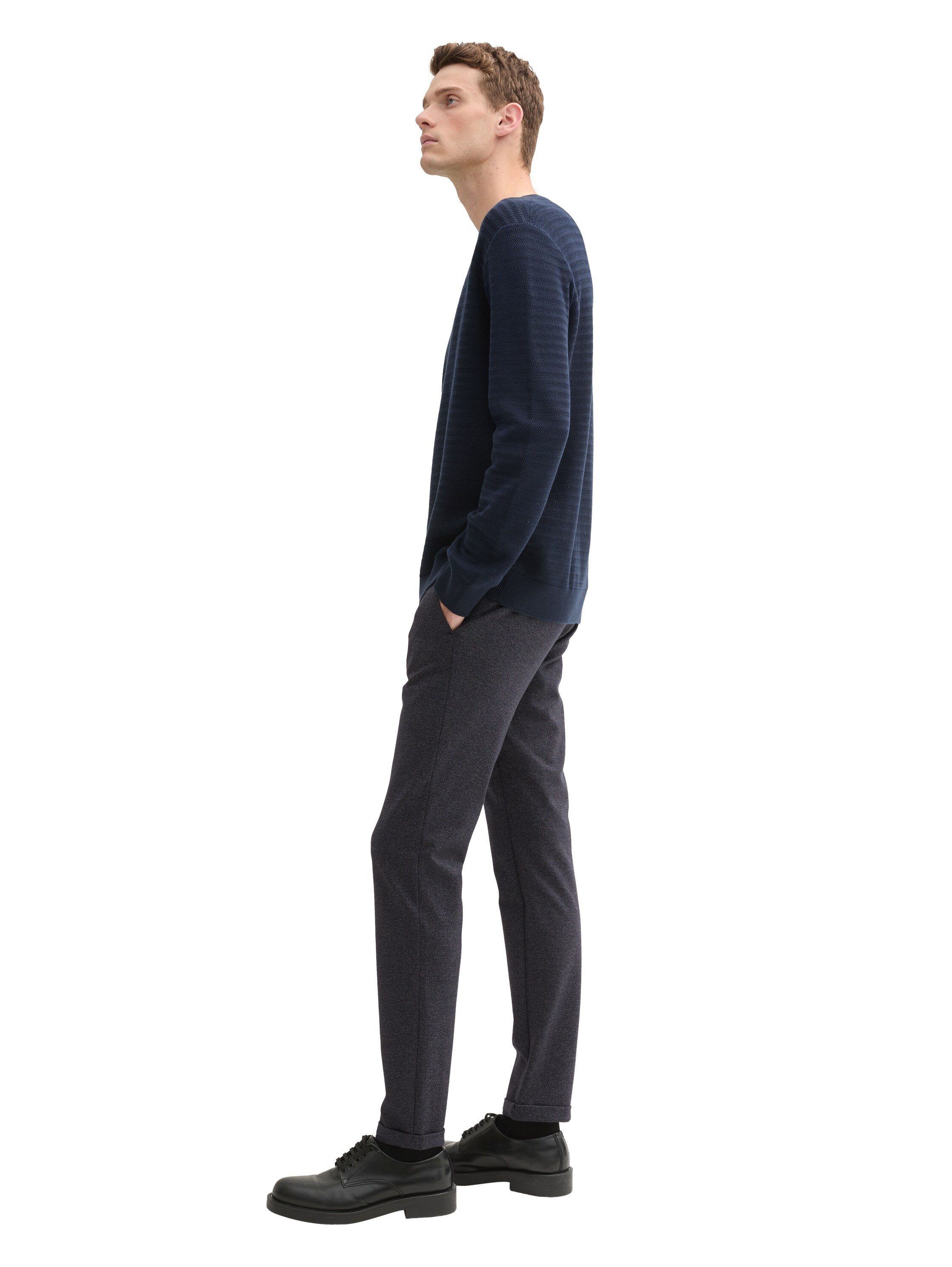 Tom Tailor Chino slim met viscose en stretch