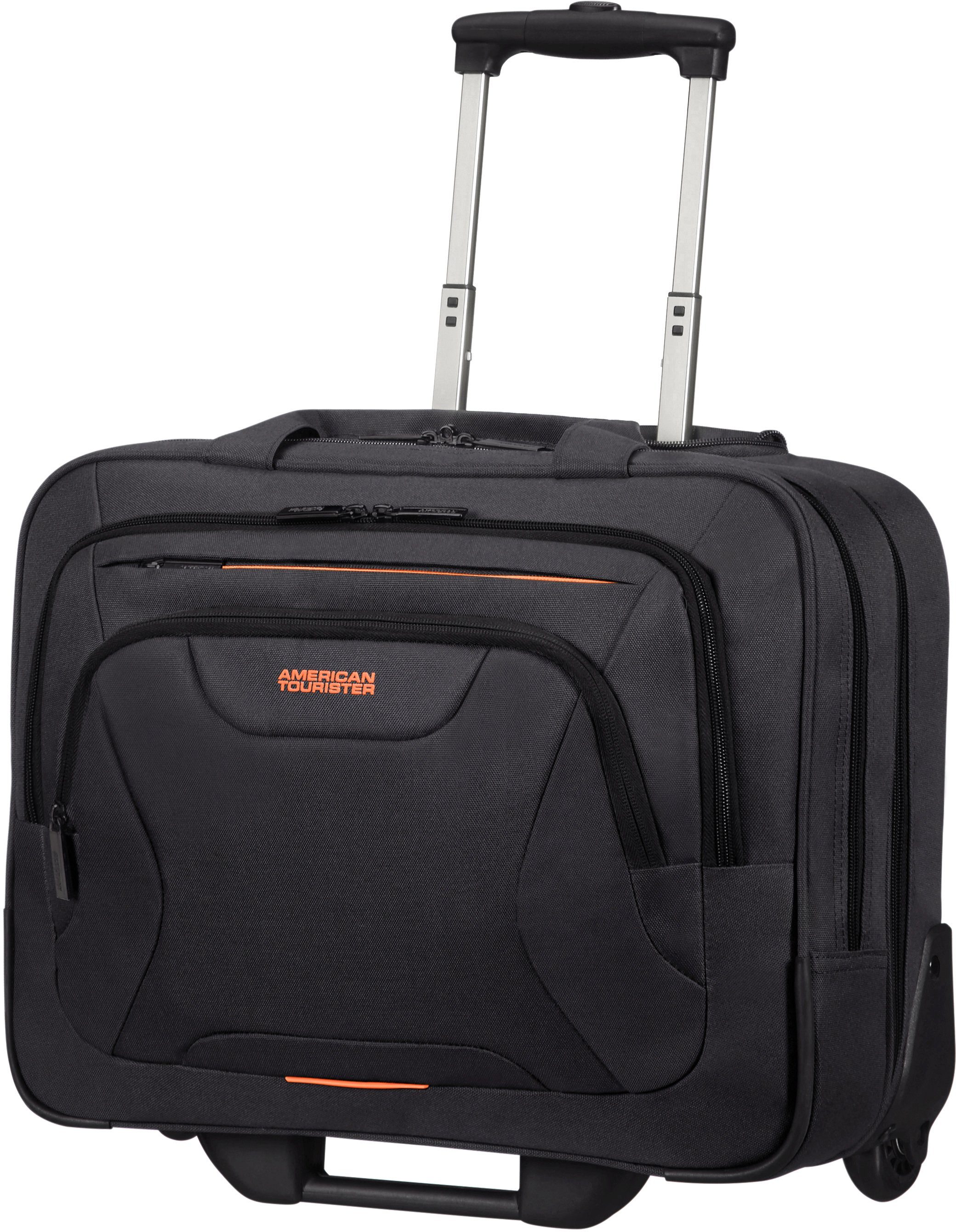 American Tourister® Businesstas AT WORK Handbagage trolley reistas 15,6-inch laptop-10,5-inch tabletvak