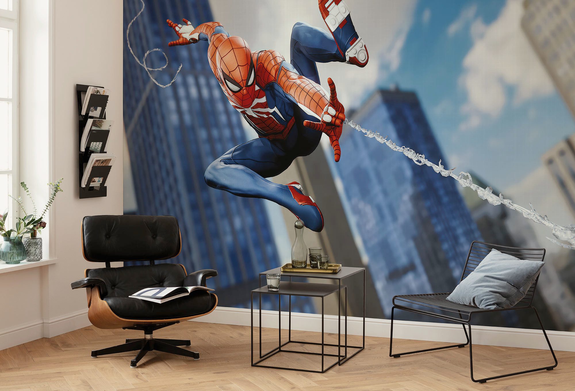 Komar Kinderbehang Marvel Spider-Man Attack! (1 stuk) overig behang multicolor
