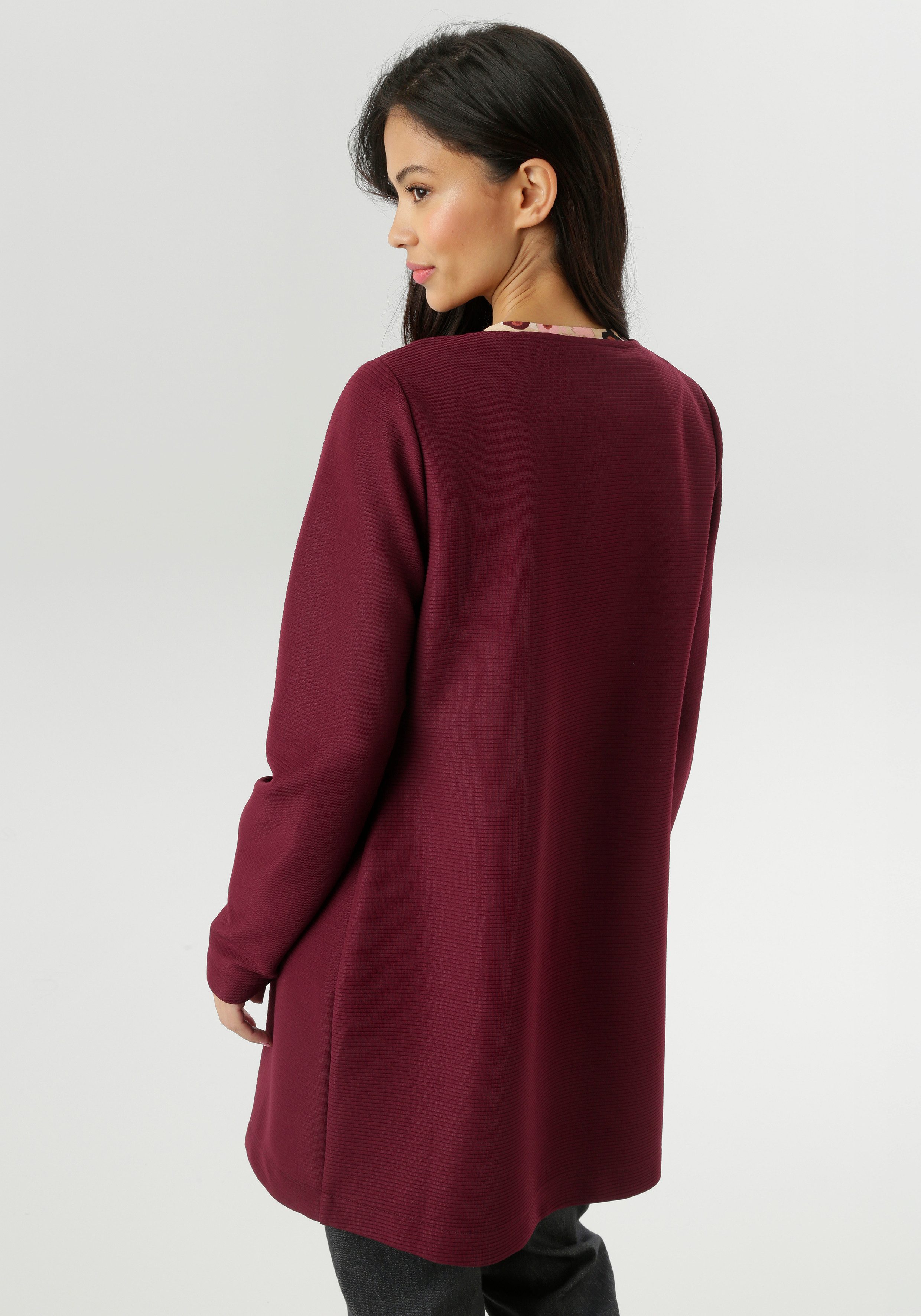 Aniston SELECTED Lange blazer in modieuze lengte