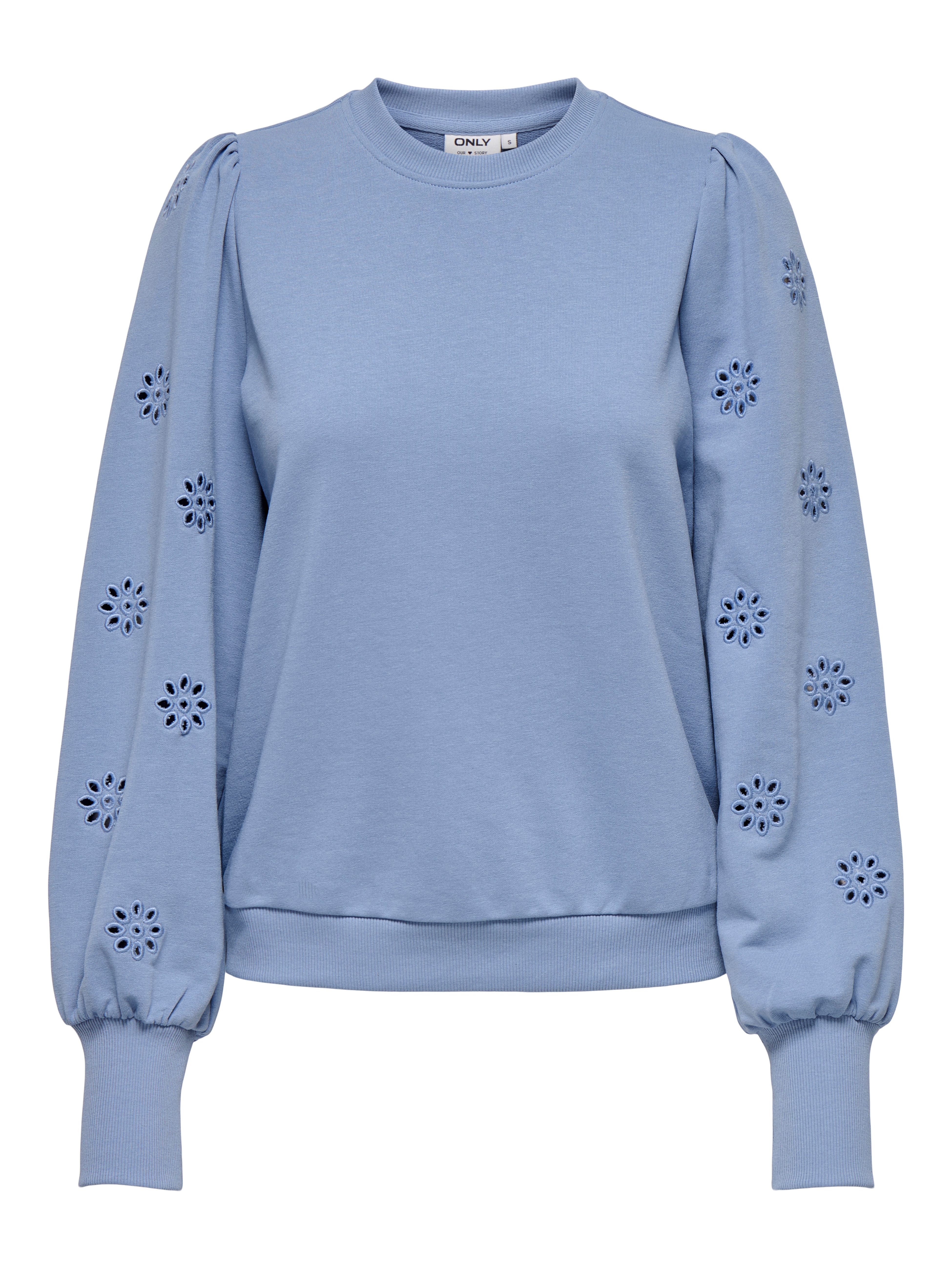 Only Sweatshirt ONLFEMME L/S PUFF EMBROIDERY UB SWT
