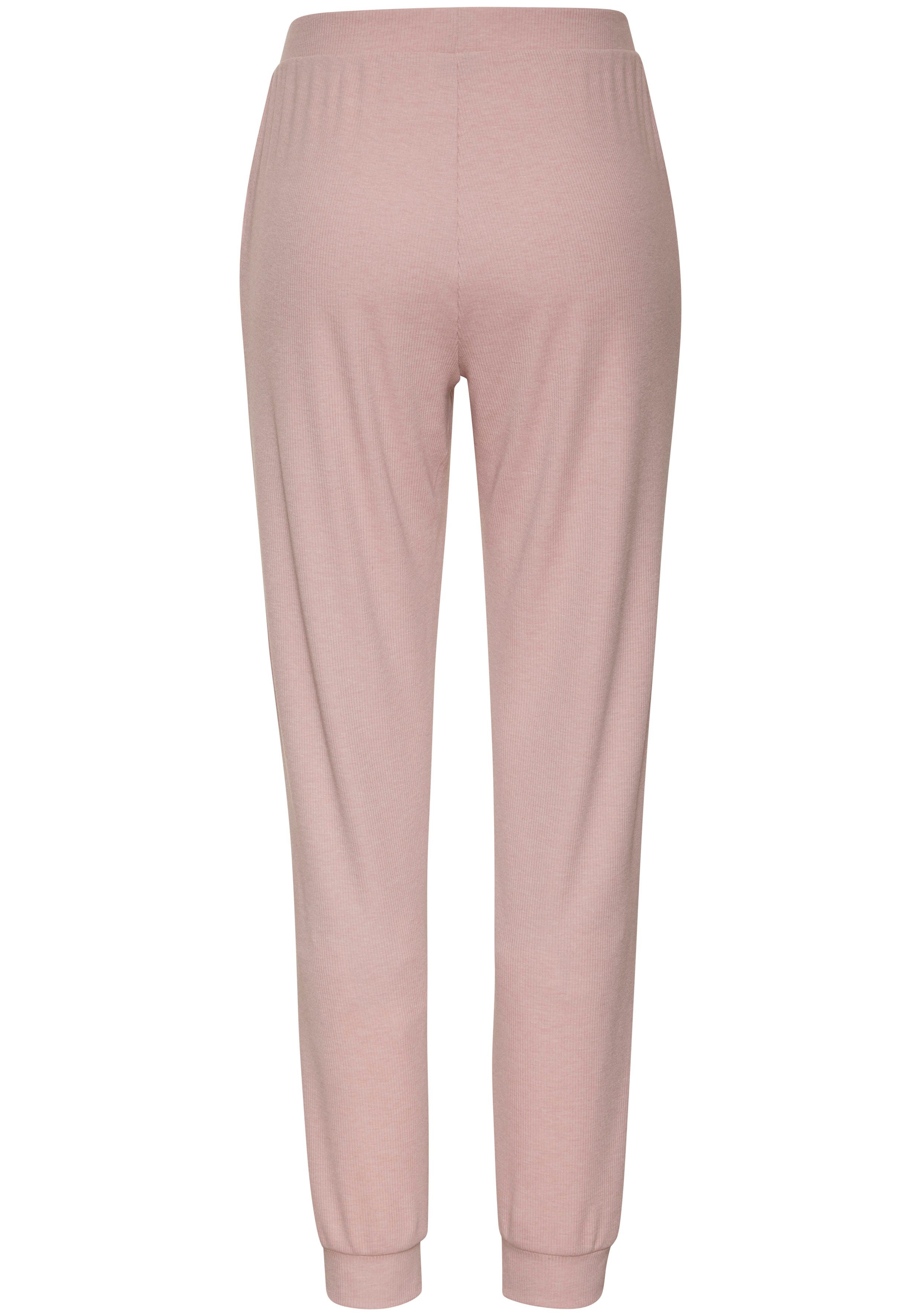 Vivance Dreams Pyjamabroek in zachte ribkwaliteit