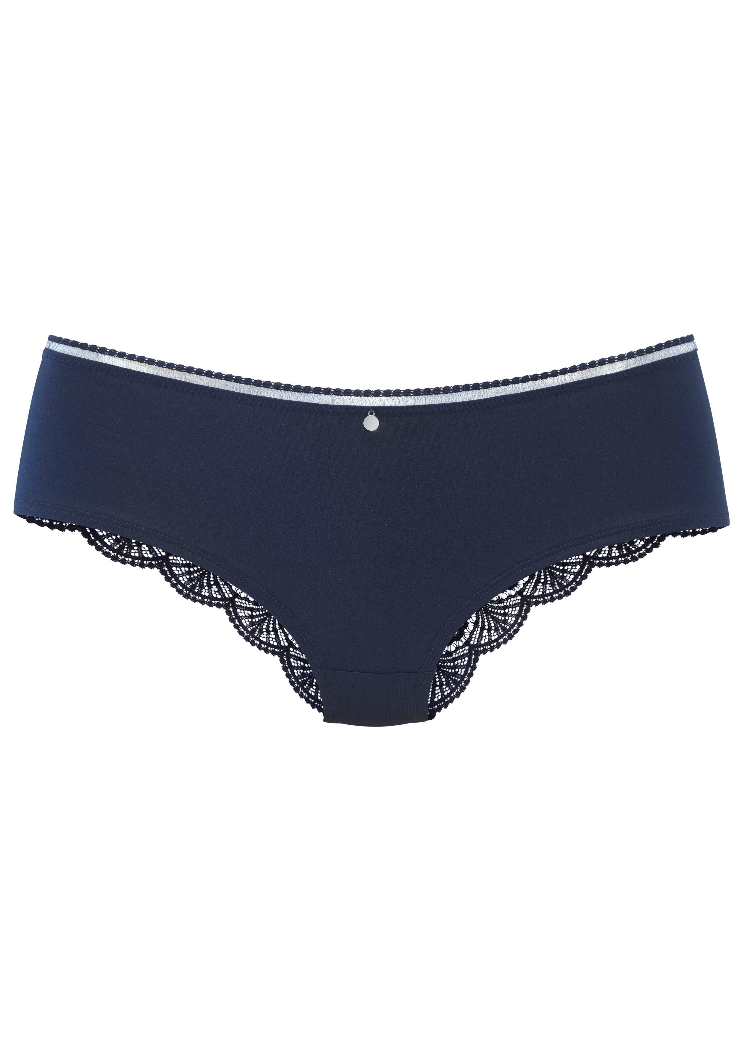 s.Oliver RED LABEL Beachwear Hipster Pauline van fijne kant en zacht microtouch-materiaal
