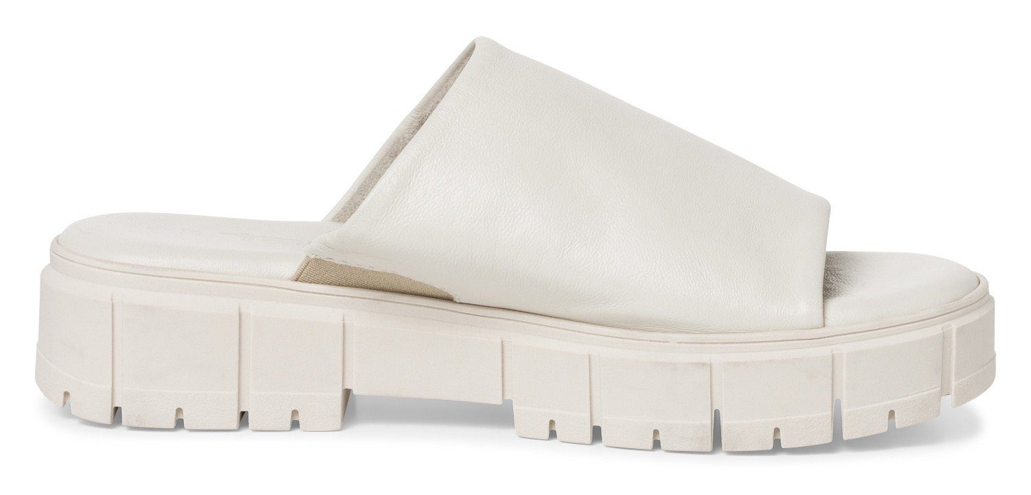 Tamaris Slippers , plateau, zomerschoen, pantoffels in monochrome look
